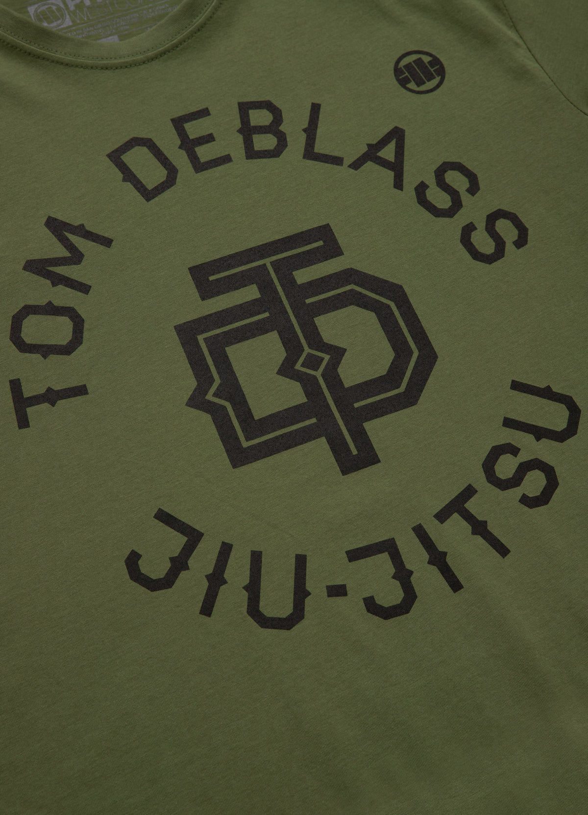 TOM DEBLASS T-Shirt Olive