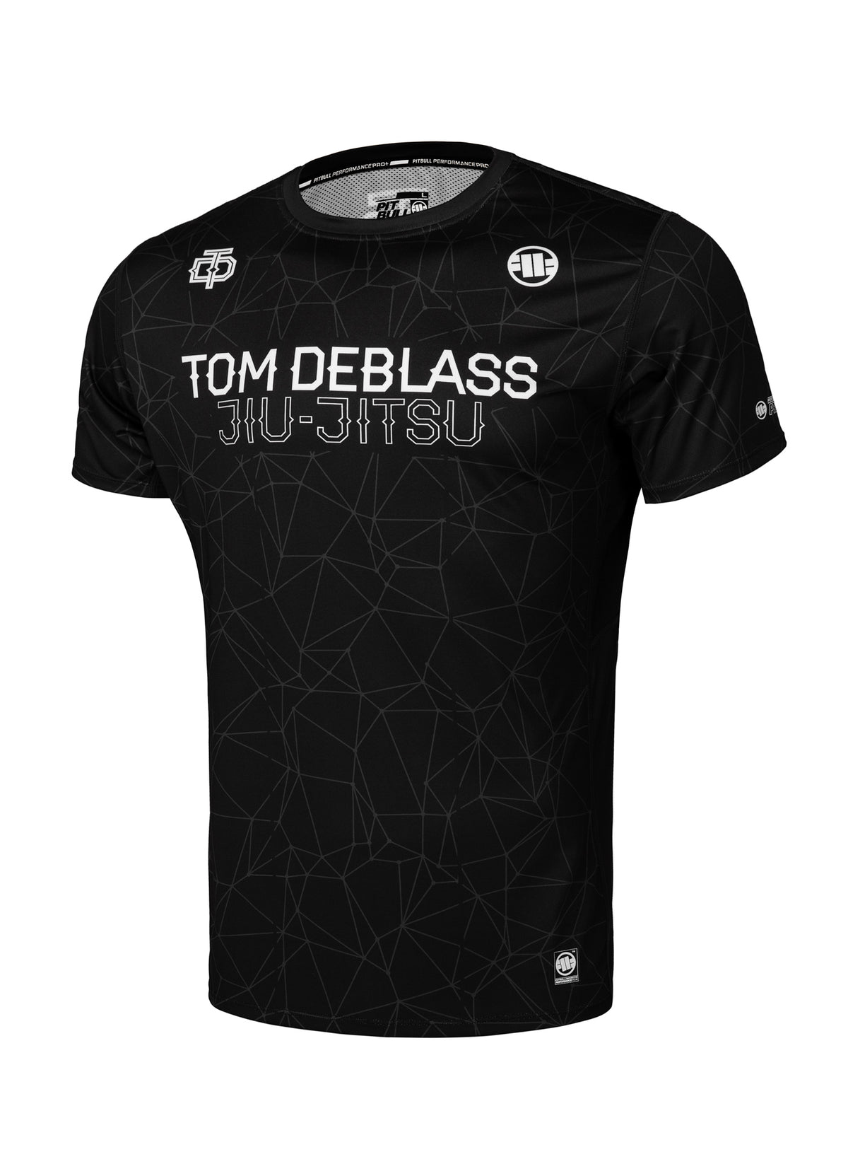 TOM DEBLASS Black Mesh Shirt