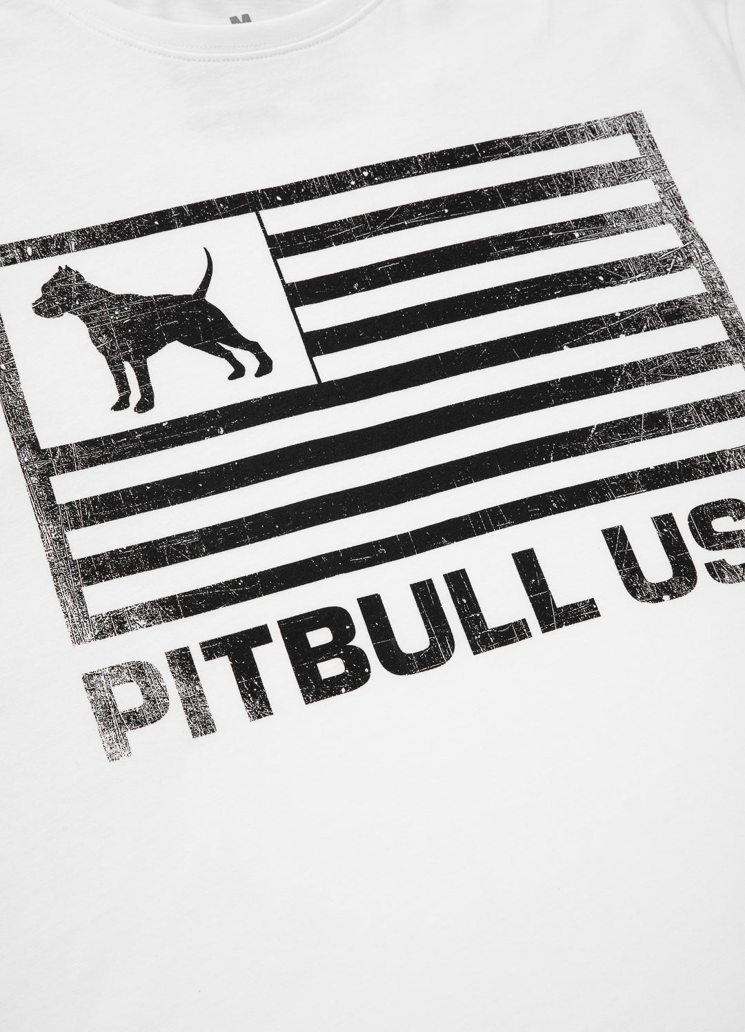 PITBULL USA White T-shirt