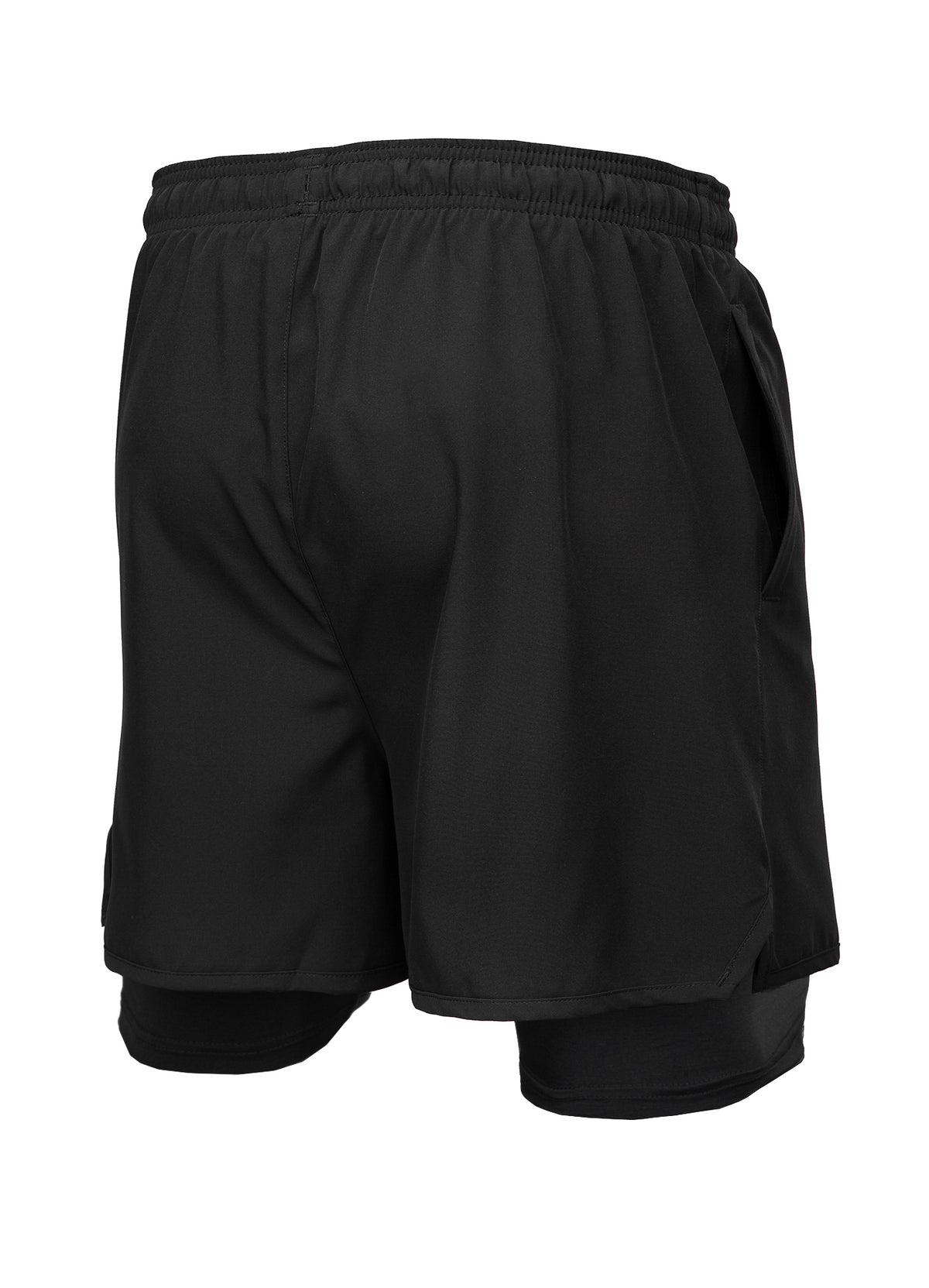 NEW LOGO Performance Black Shorts