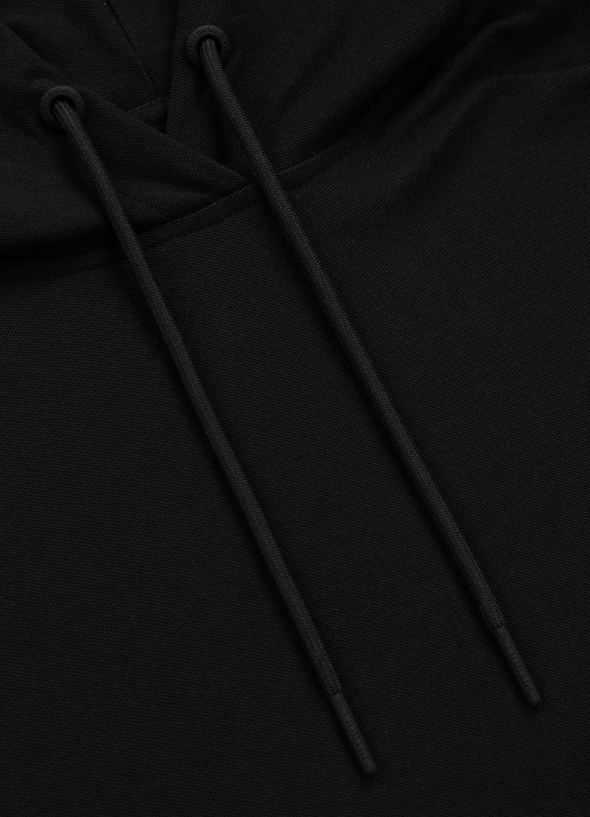 Rockey Pique Hoodie - Black