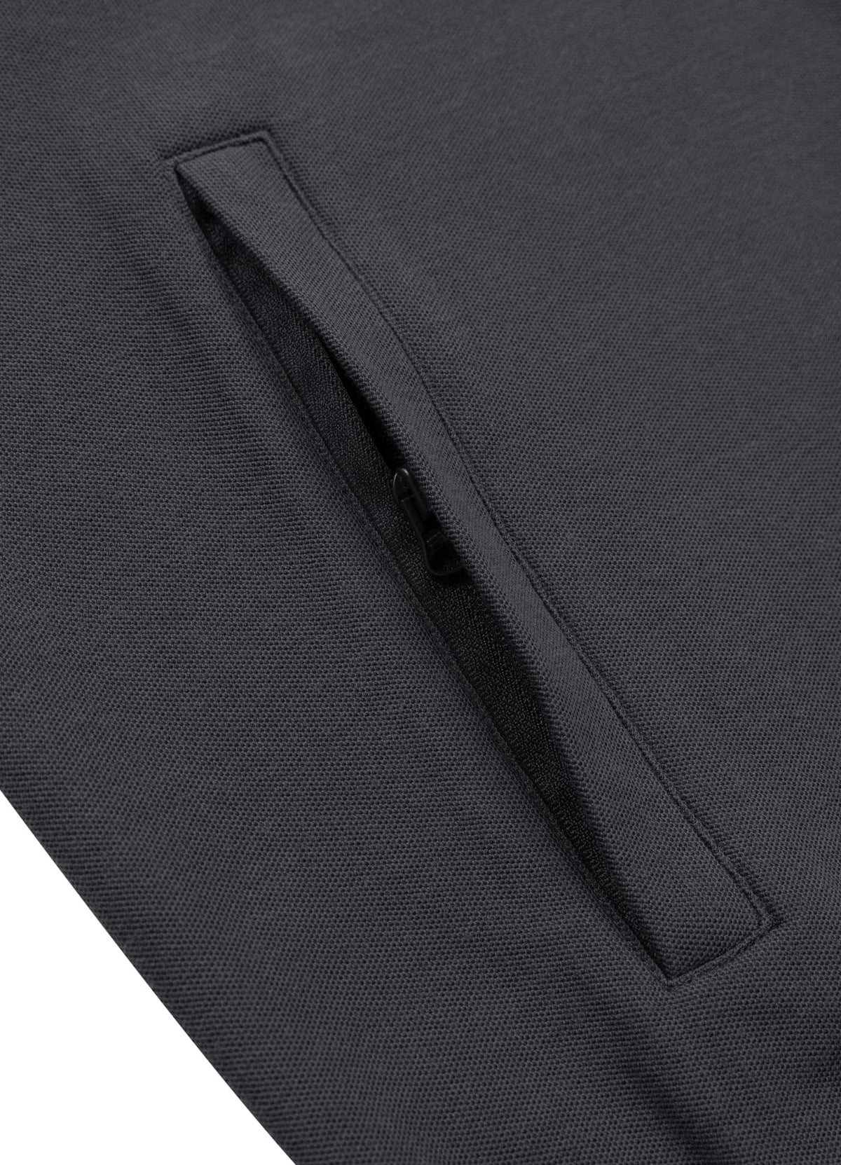 Zip Hoodie Pique Rockey - Graphite
