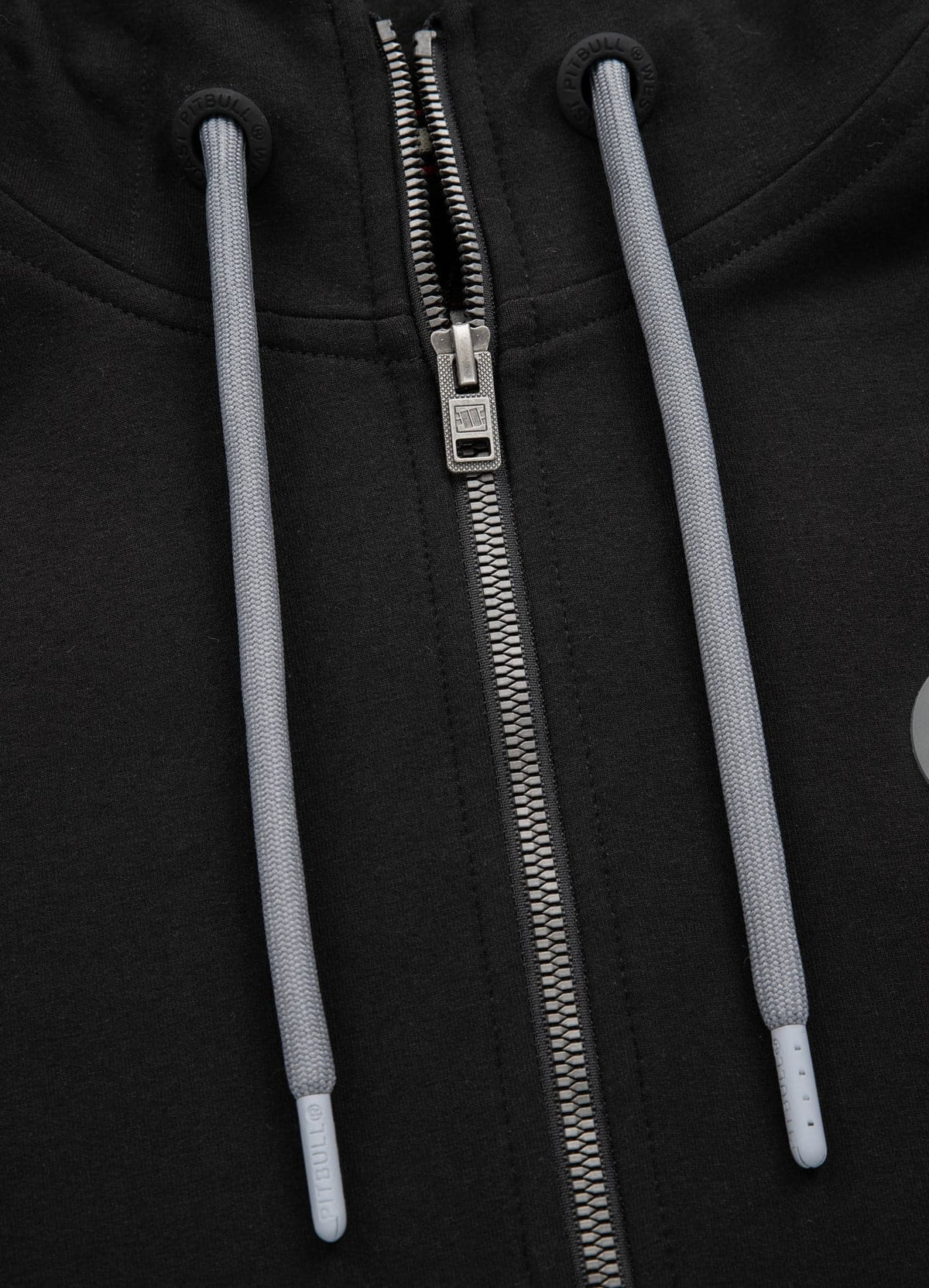 Zip Hoodie Lotus French Terry - Black