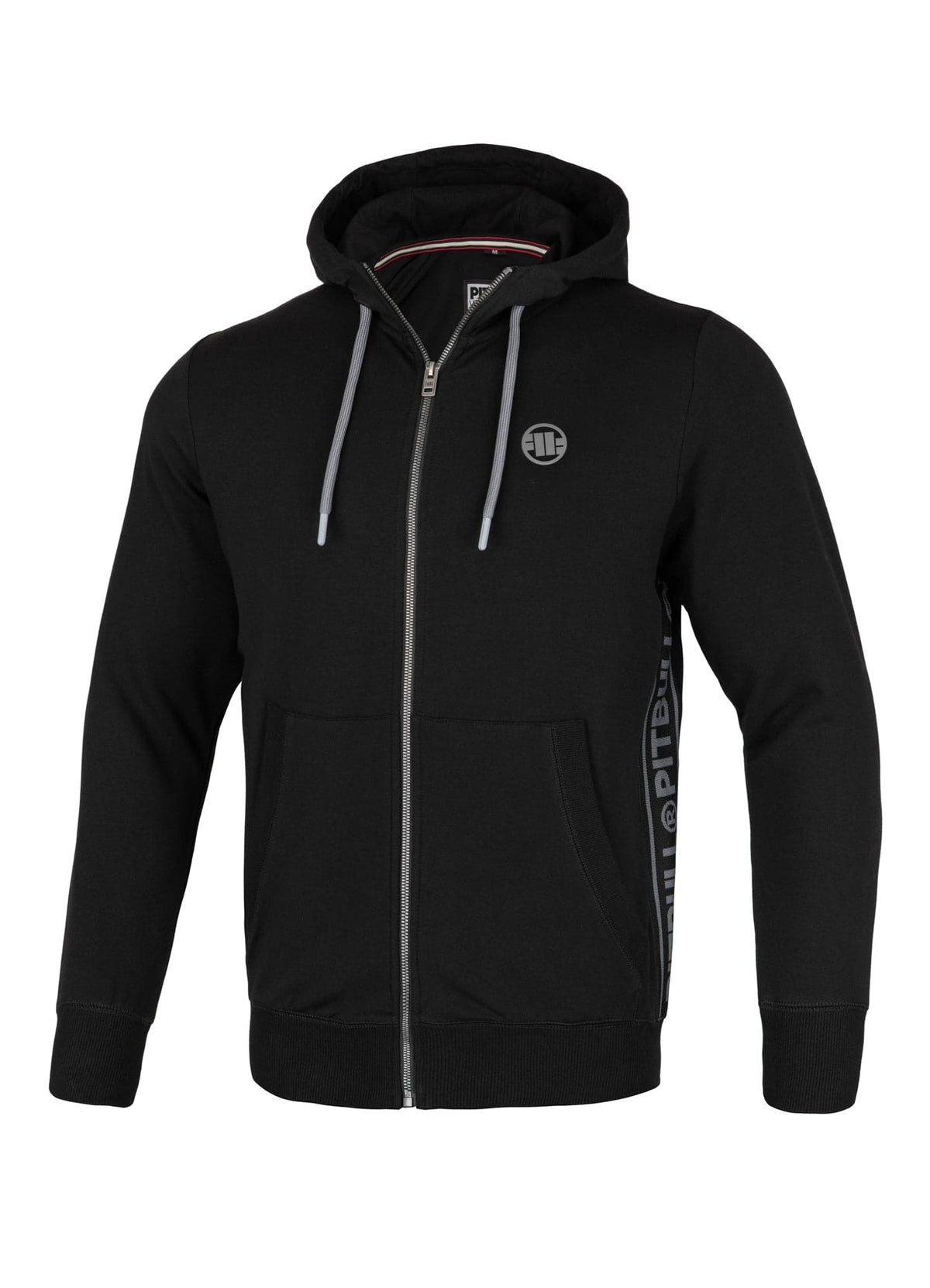Zip Hoodie Lotus French Terry - Black