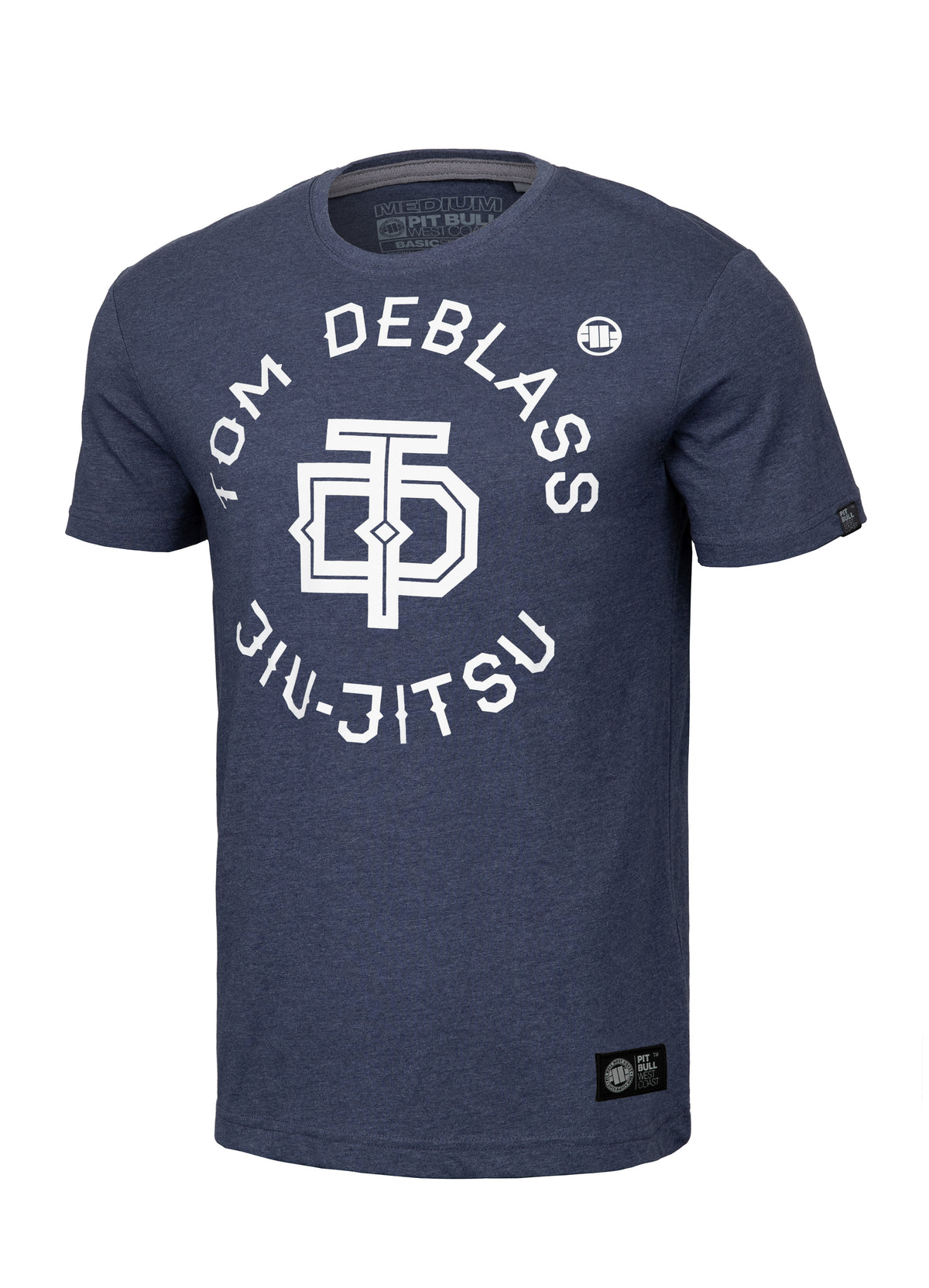 TOM DEBLASS T-Shirt Navy Melange