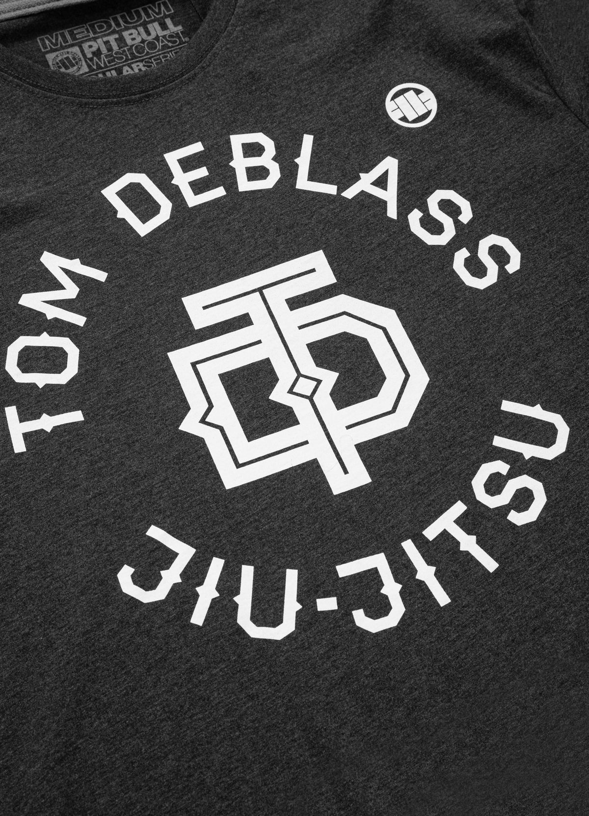 TOM DEBLASS T-Shirt Charcoal Melange