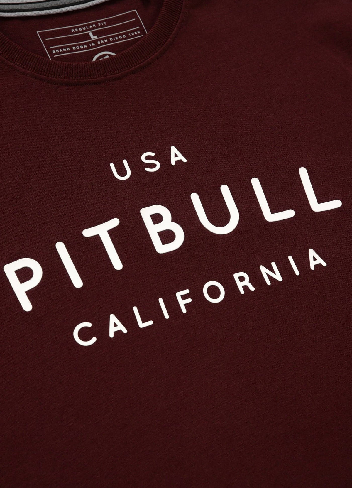 USA CAL - Burgundy T-Shirt