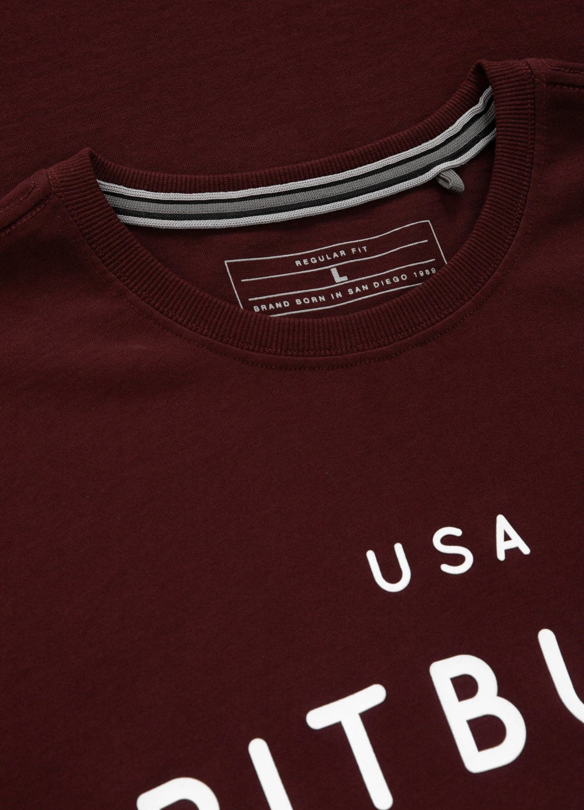 USA CAL - Burgundy T-Shirt