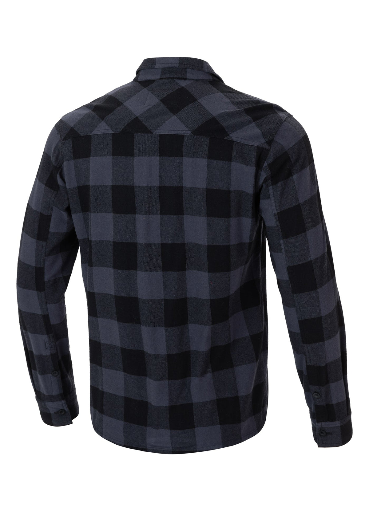 Mitchell - Gray/Black Flannel Shirt