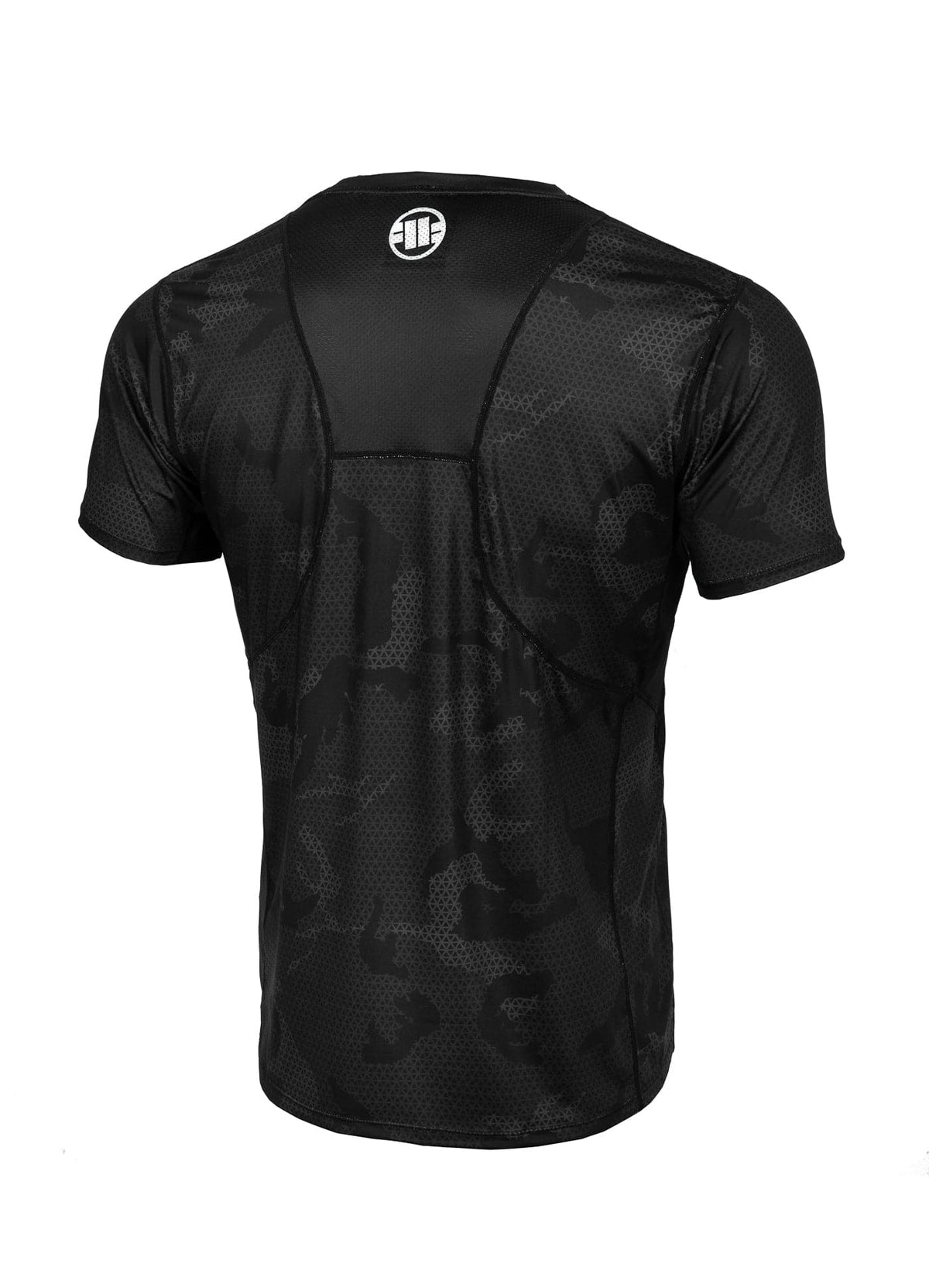 Net Camo Hilltop II - All Black Camo Mesh T-Shirt
