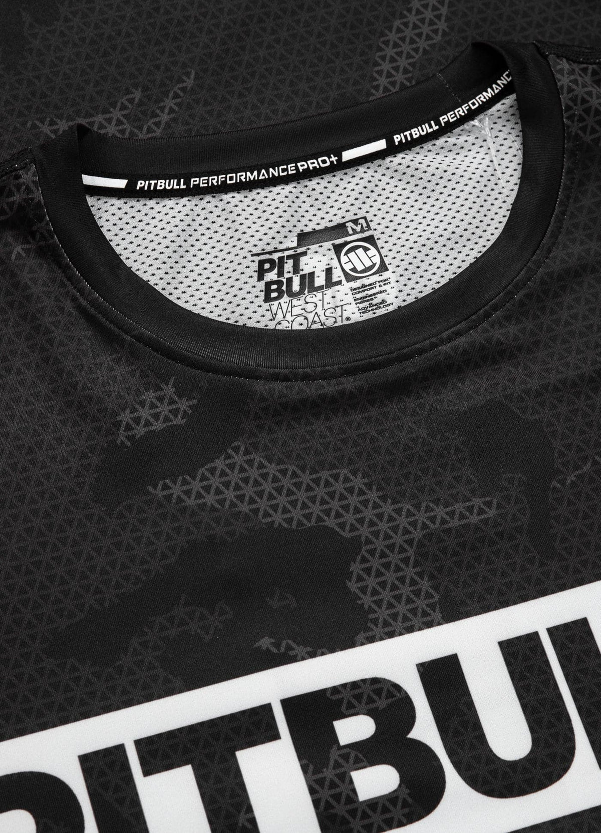Net Camo Hilltop II - All Black Camo Mesh T-Shirt
