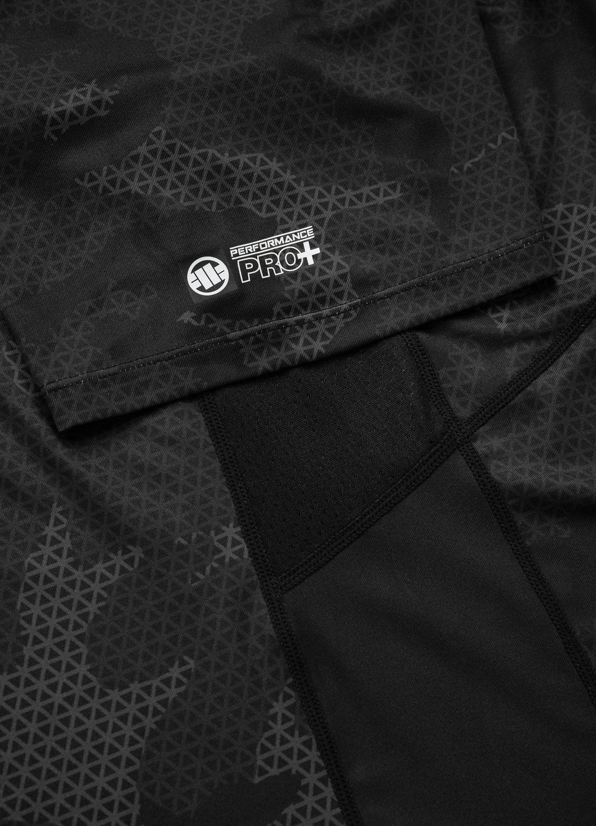 Net Camo Hilltop II - All Black Camo Mesh T-Shirt