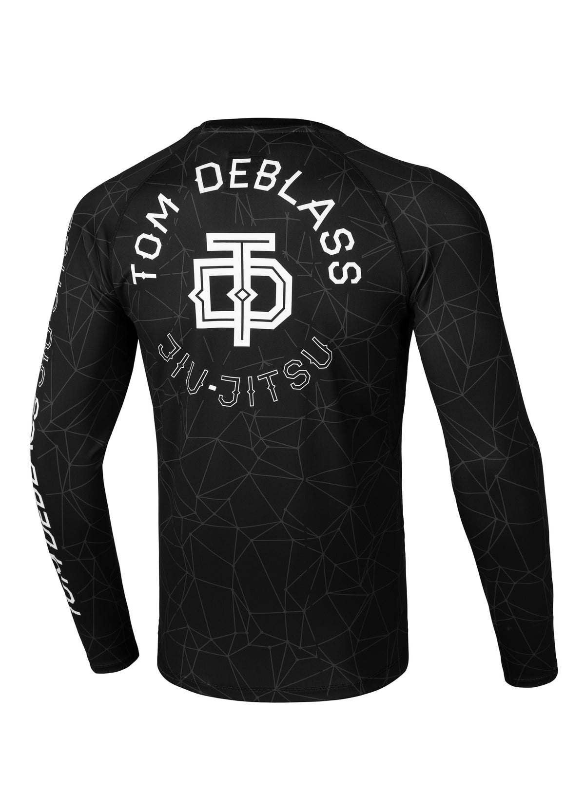 TOM DEBLASS Black Longsleeve Rash guard