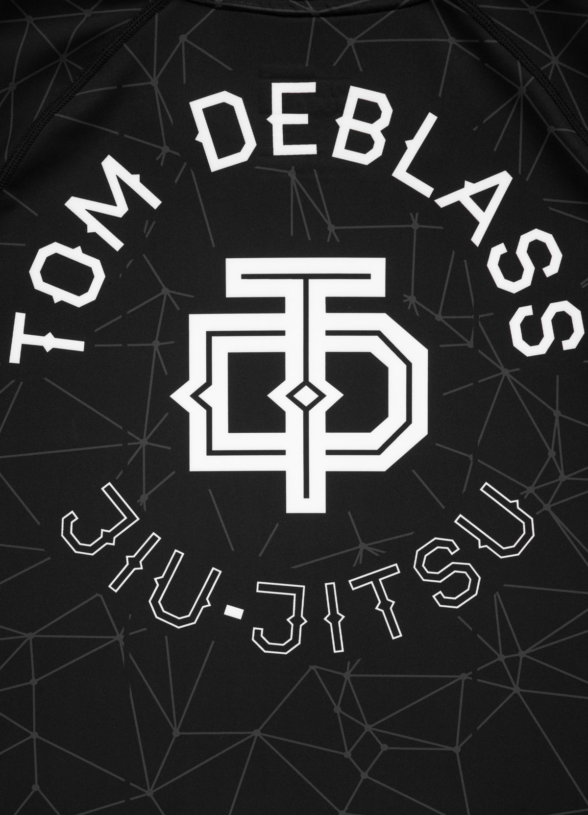 TOM DEBLASS Black Longsleeve Rash guard