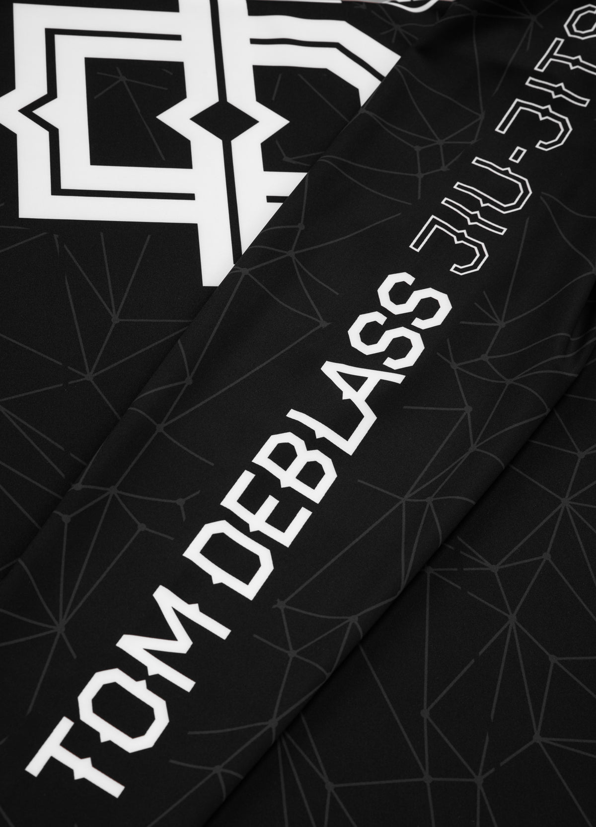 TOM DEBLASS Black Longsleeve Rash guard