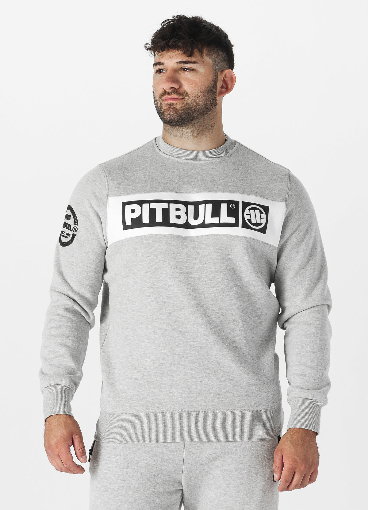 SHERWOOD Grey Crewneck