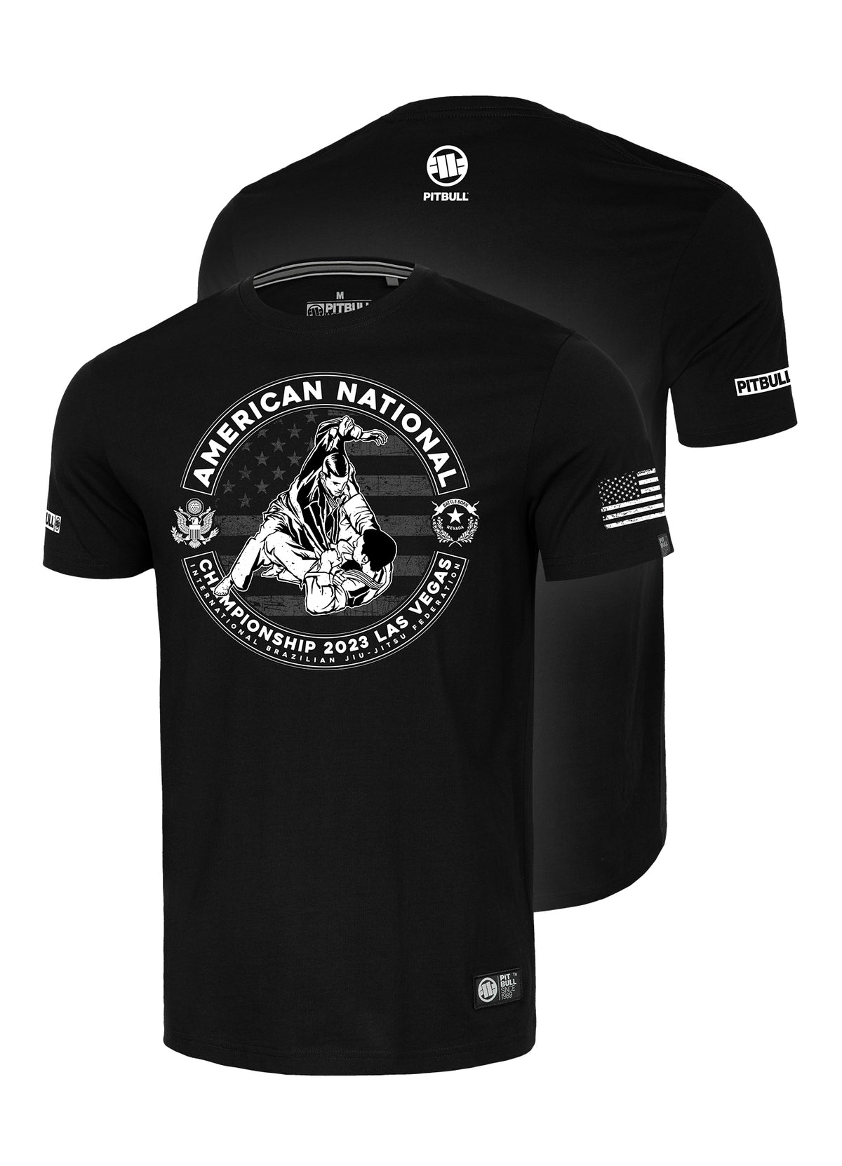 3pack American National Championship 2023 Black T-shirts