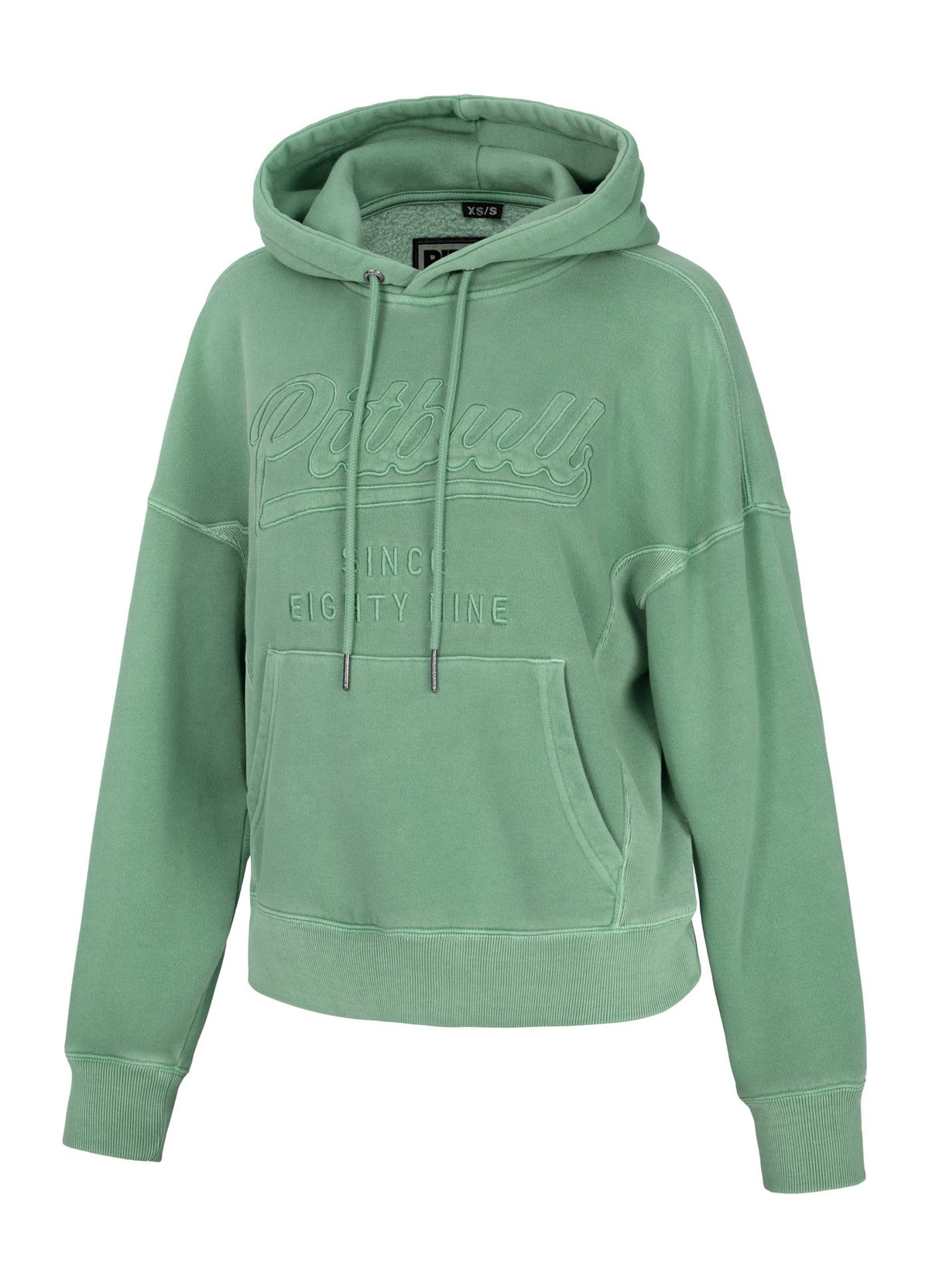 Women&#39;s hoodie Washed Manzanita II - Green