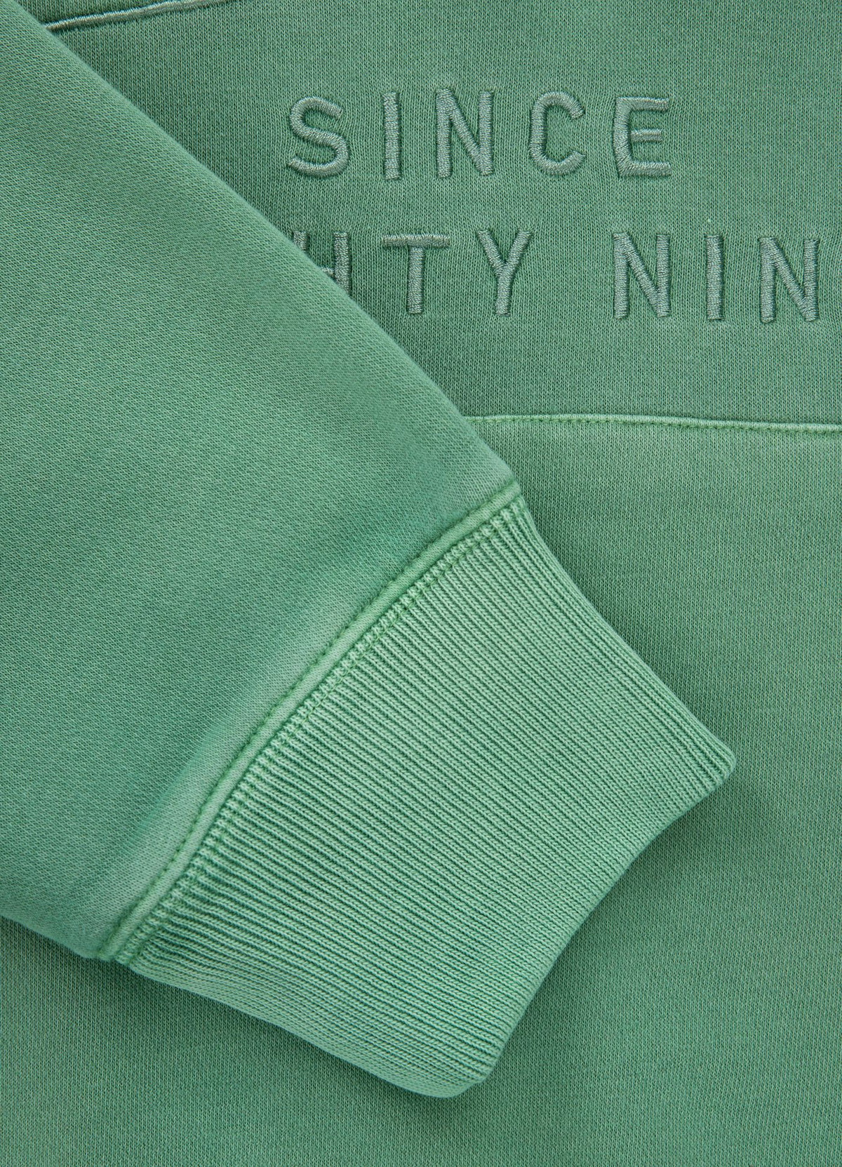 Women&#39;s hoodie Washed Manzanita II - Green