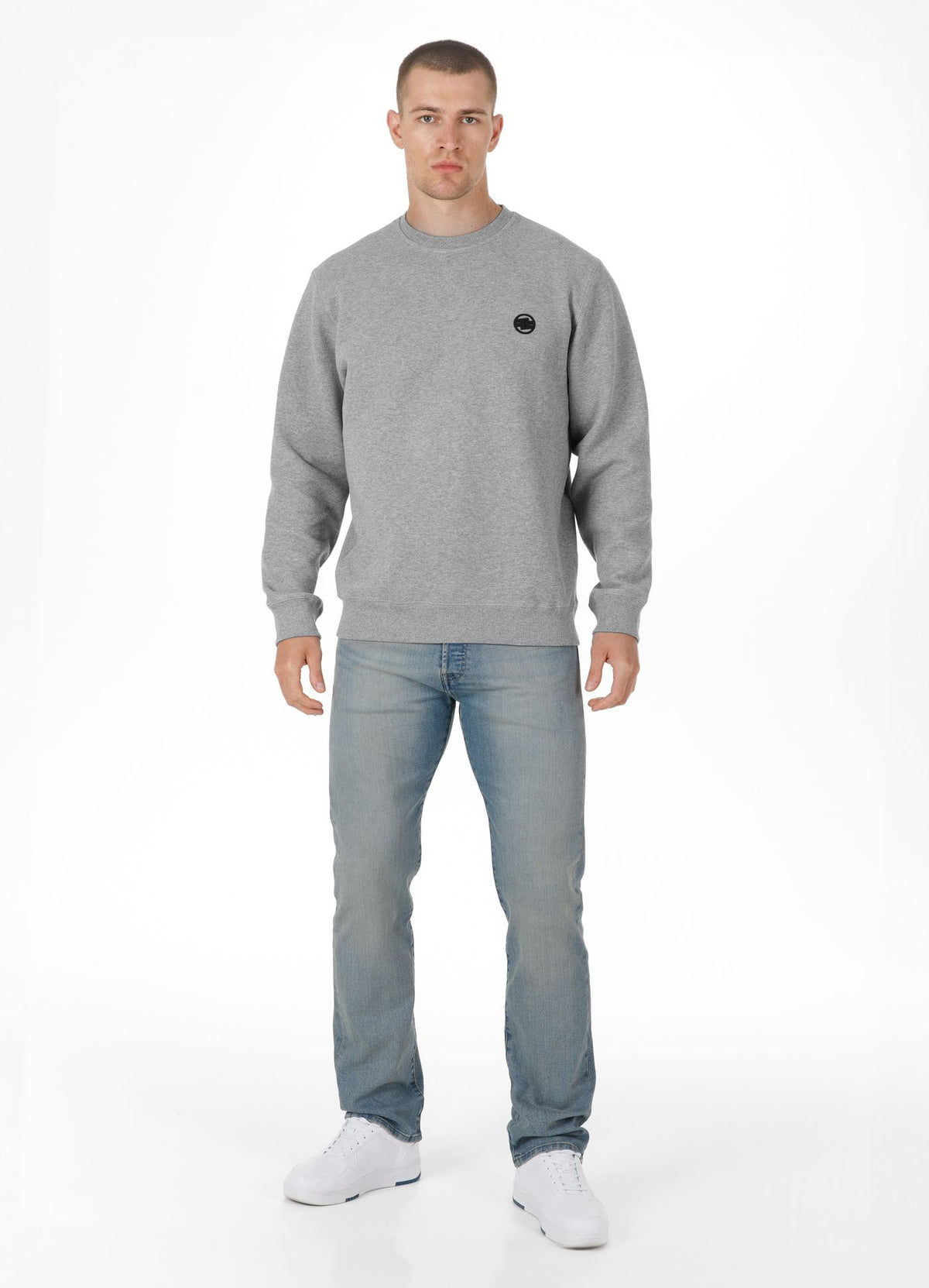 Men&#39;s Sweatshirt Pique Small Logo