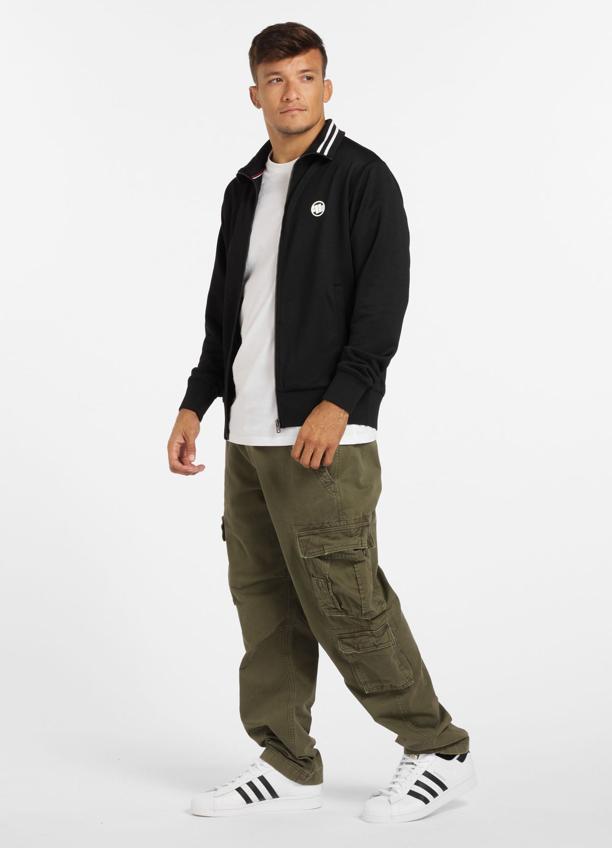 Old school Small Logo Sweatjacket