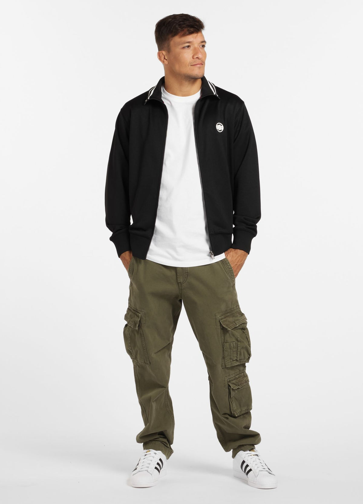 Old school Small Logo Sweatjacket