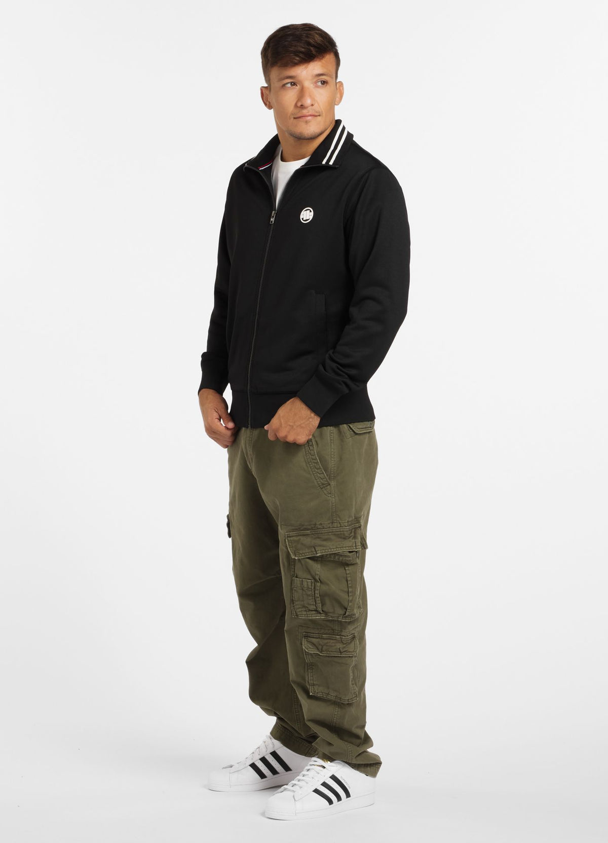 Old school Small Logo Sweatjacket