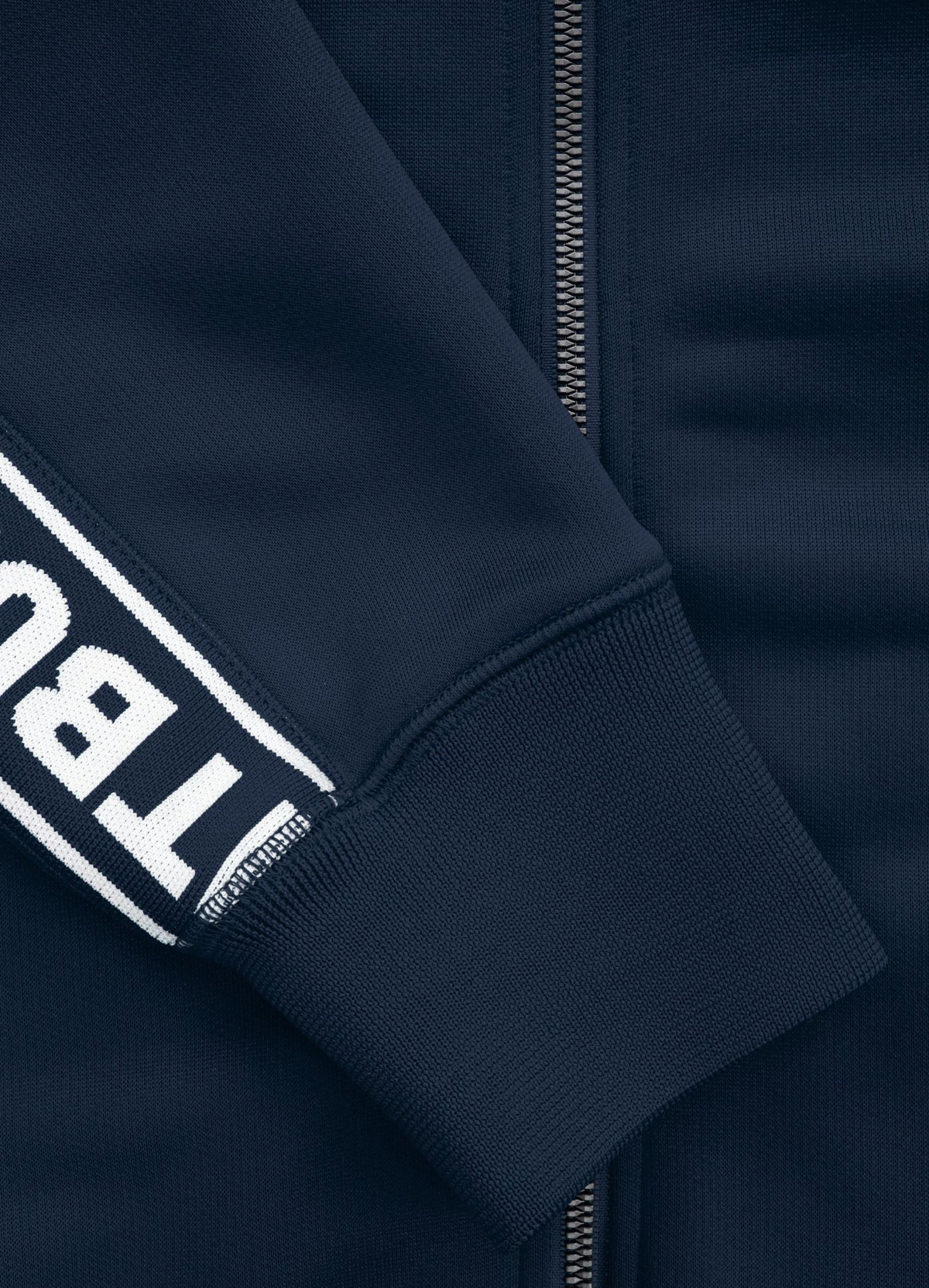 Tape Logo Oldschool Sweatjacket - Navy