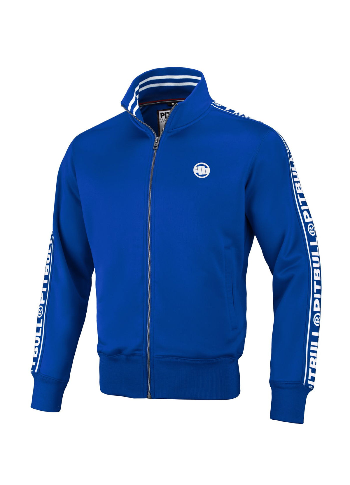 Tape Logo Oldschool Sweatjacket - Blue