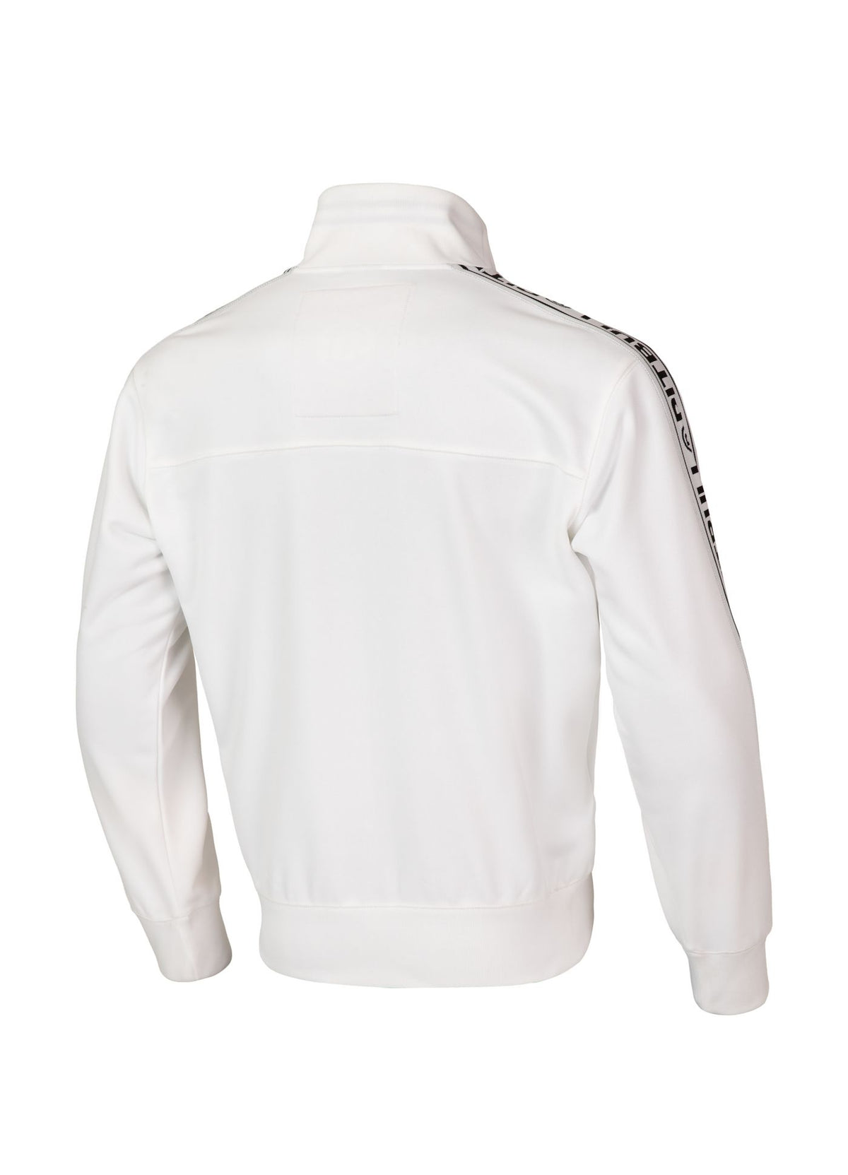 Tape Logo Oldschool Sweatjacket - White