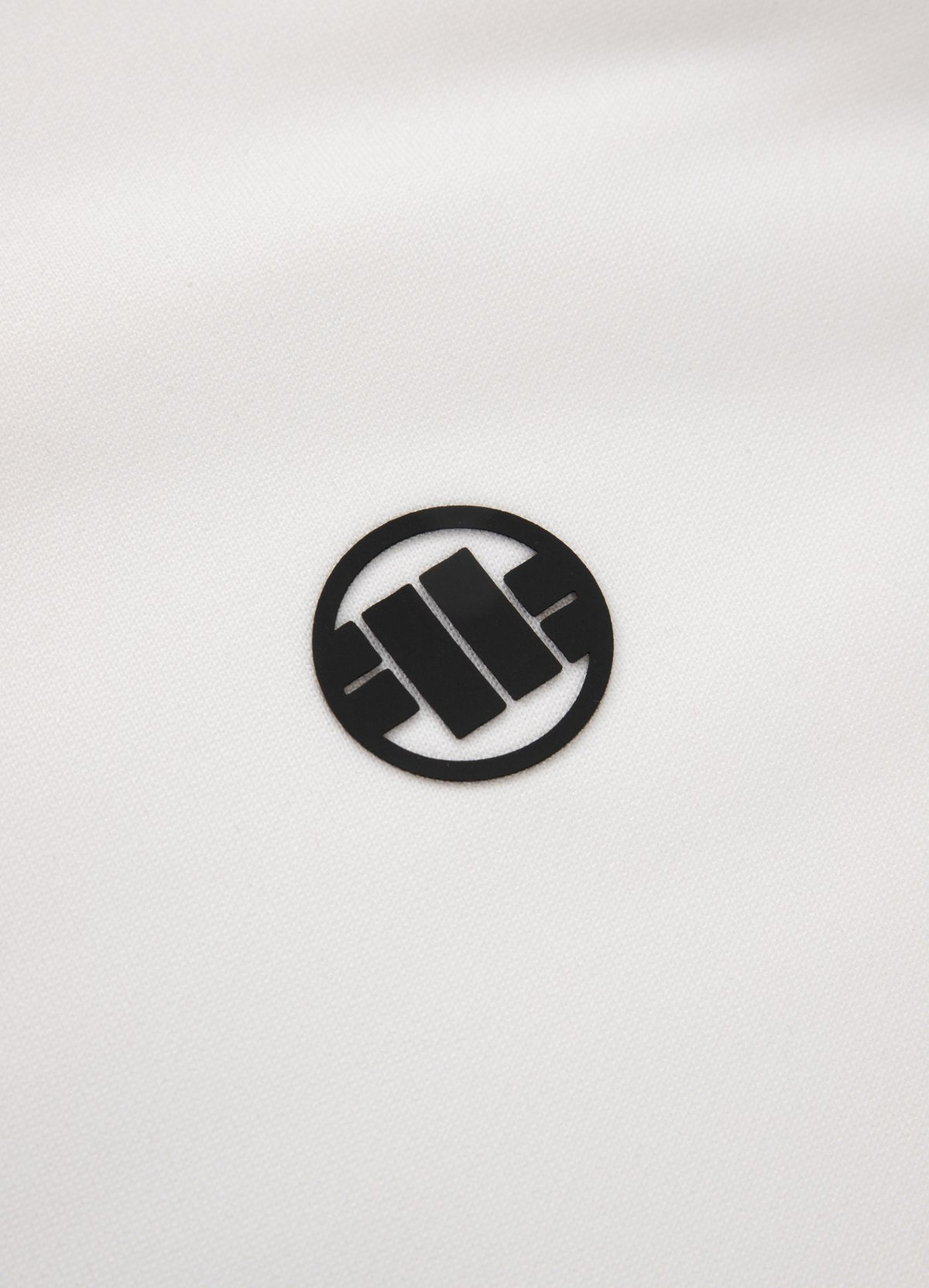 Tape Logo Oldschool Sweatjacket - White