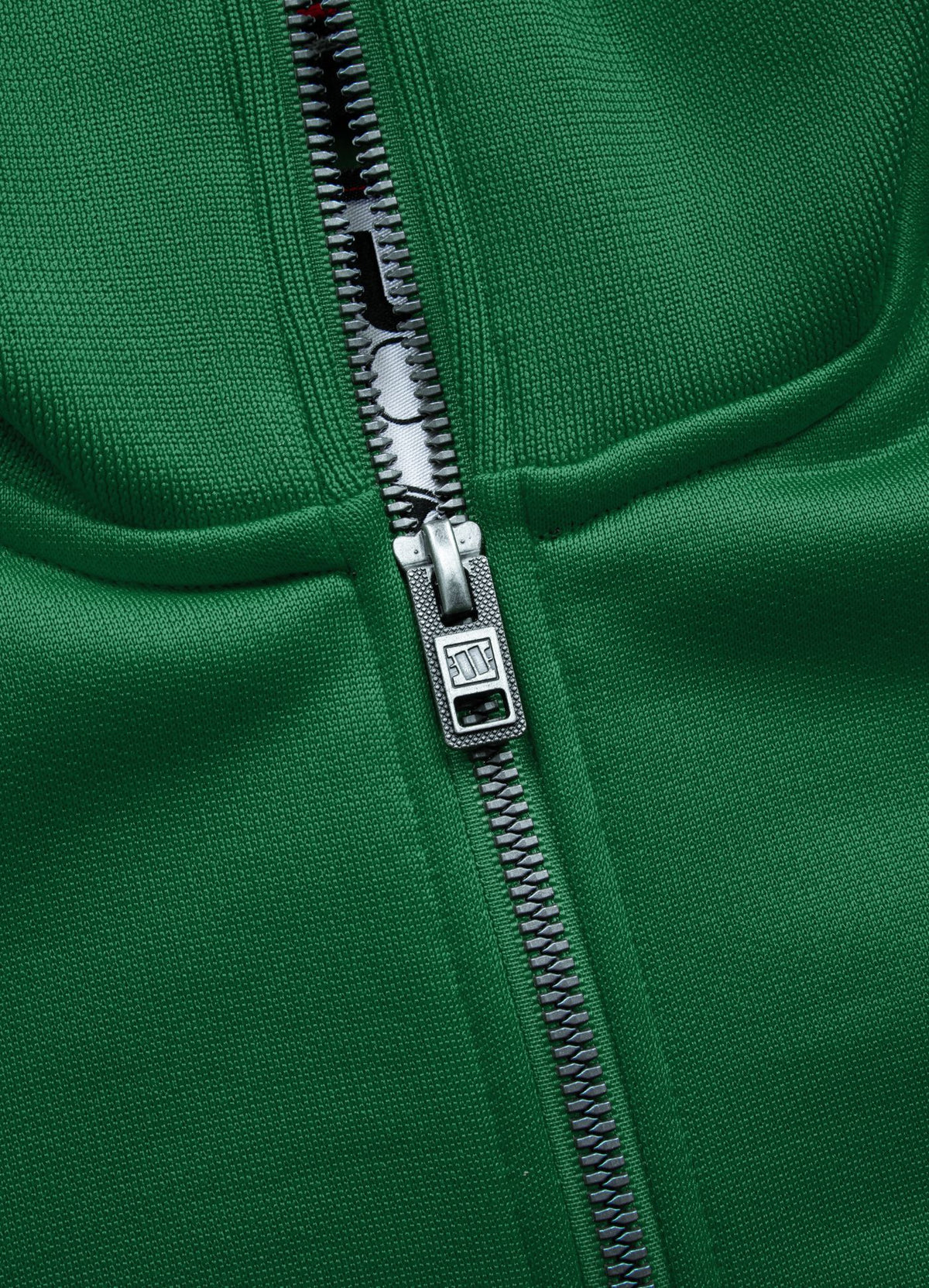 Tape Logo Oldschool Sweatjacket - Green