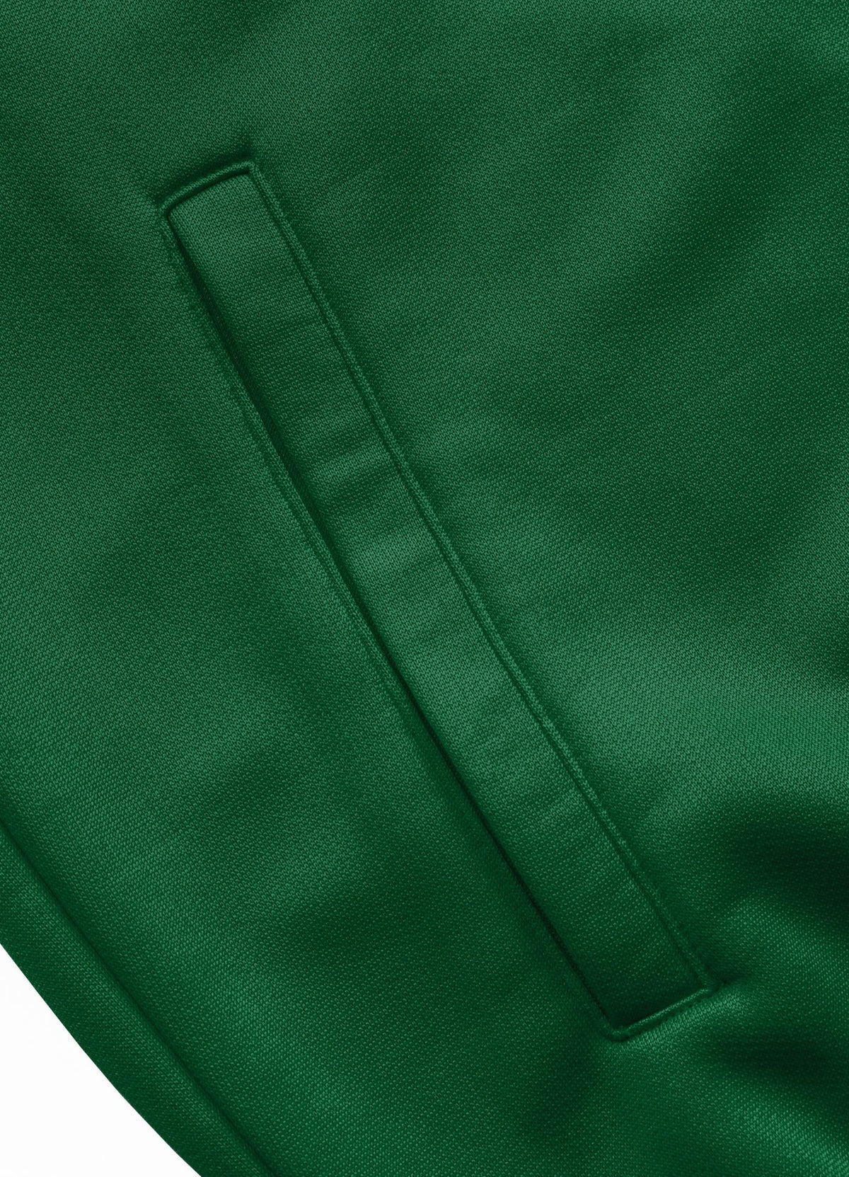 Tape Logo Oldschool Sweatjacket - Green