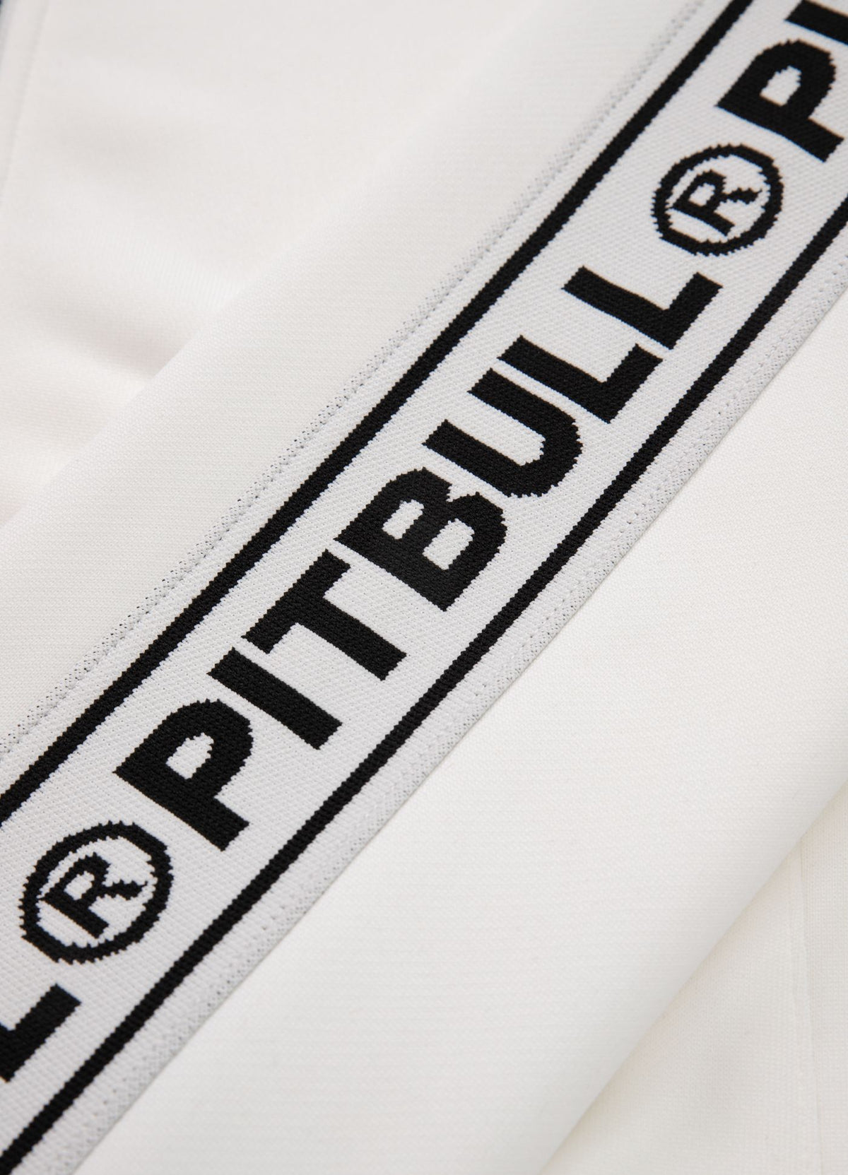 Tape Logo Oldschool Sweatjacket - White