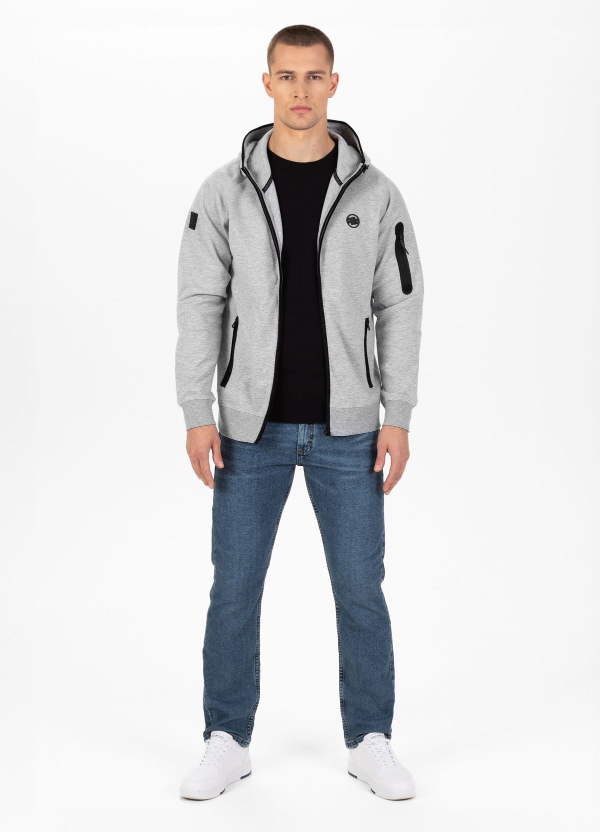 Zip Hoodie Hermes - Gray