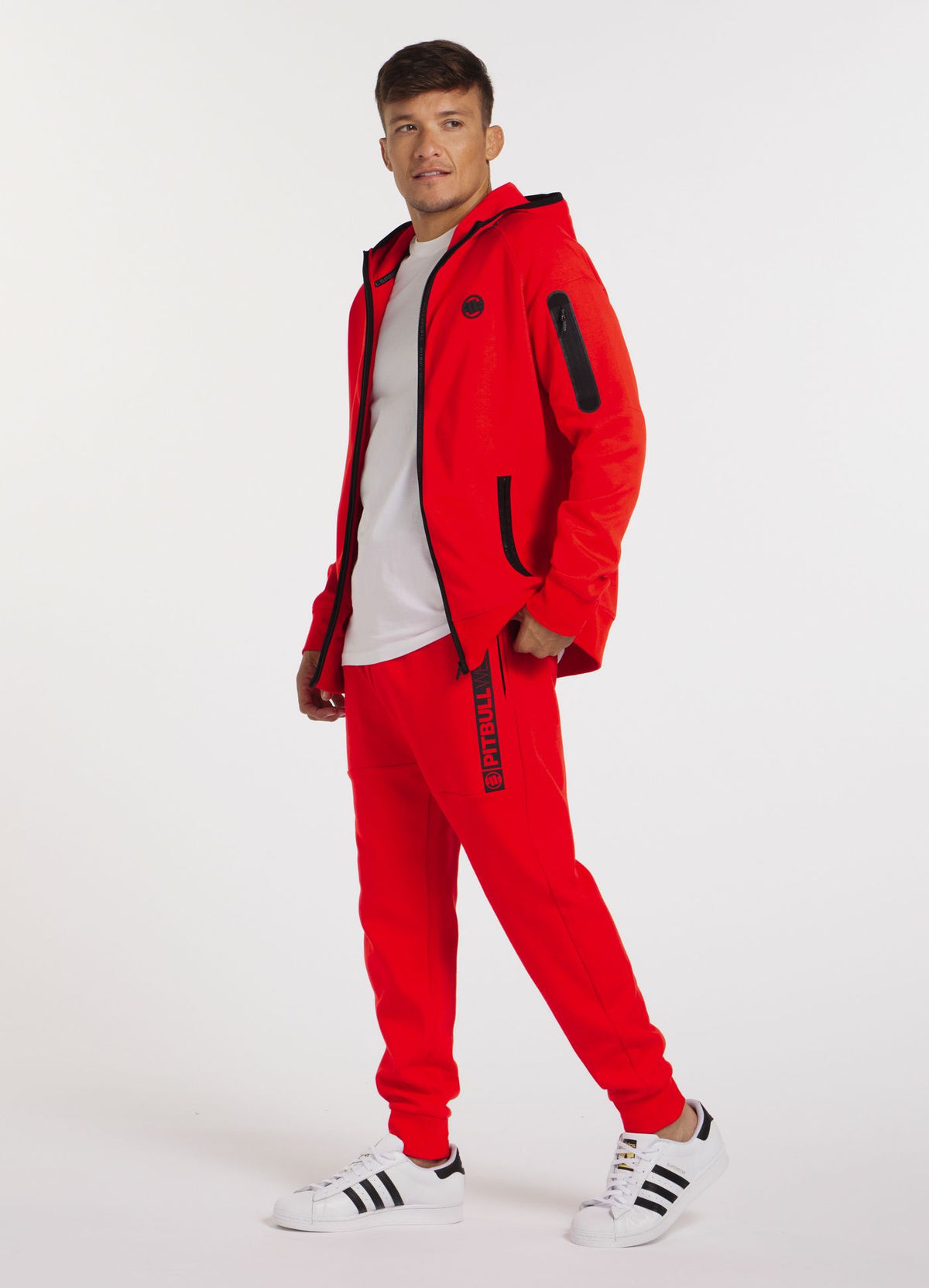 Zip Hoodie Hermes - Flame Red