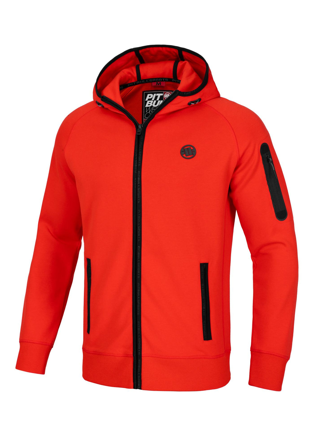 Zip Hoodie Hermes - Flame Red