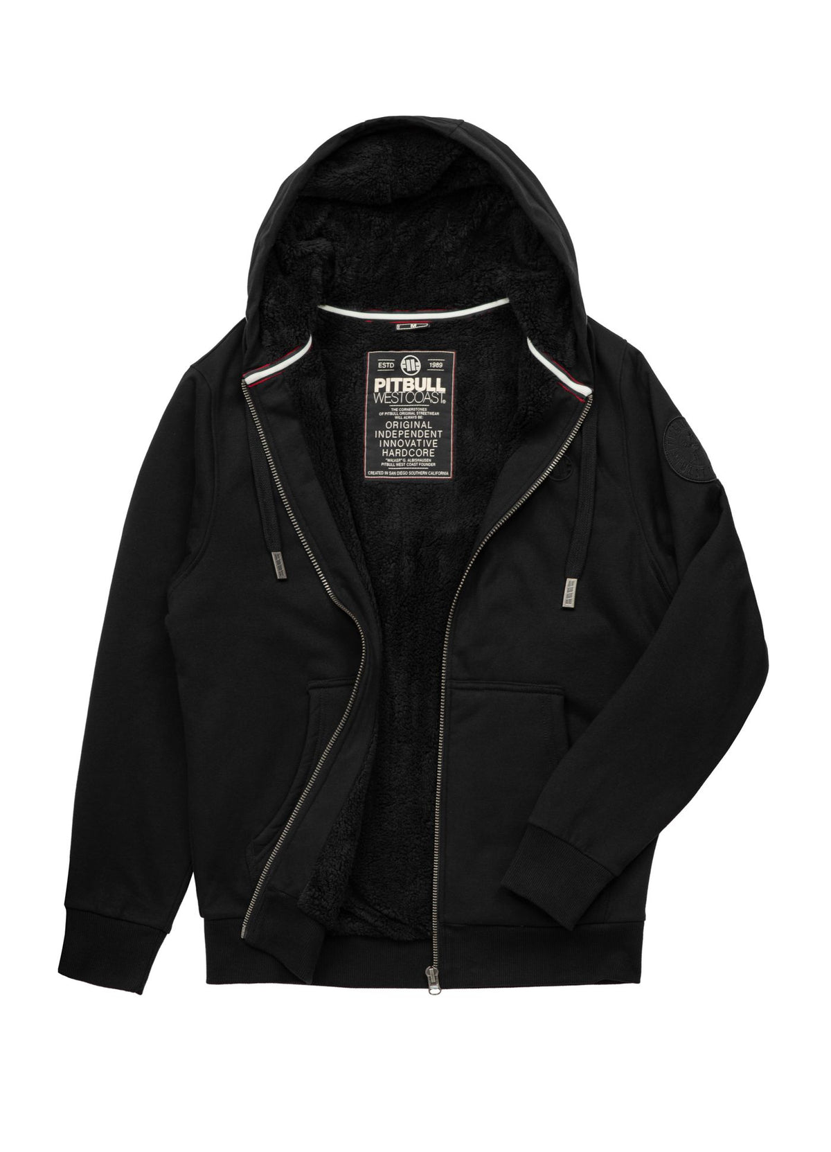 Ruffin II Sherpa Men&#39;s Zip-up hoodie