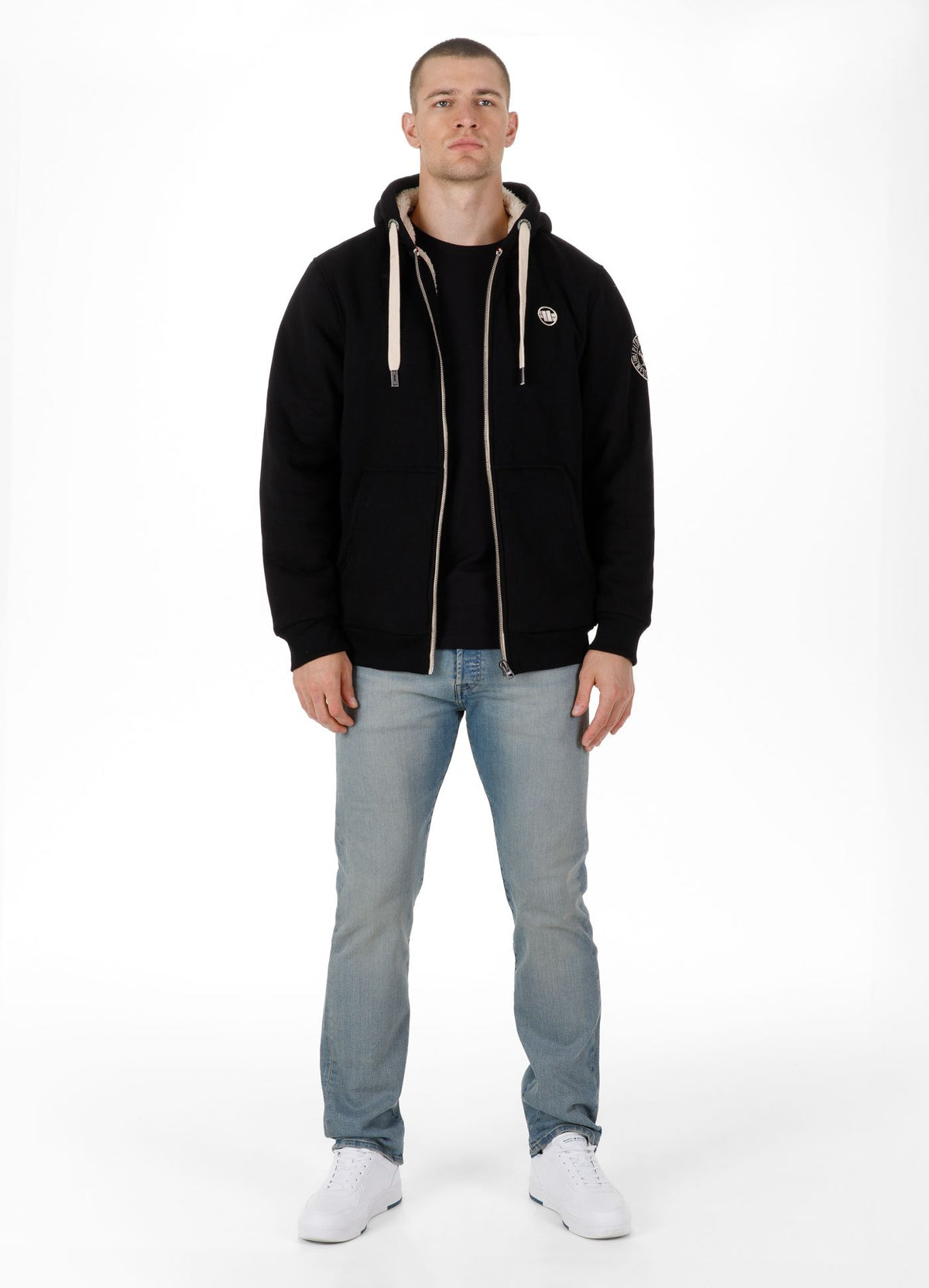 Ruffin II Sherpa Men&#39;s Zip-up hoodie
