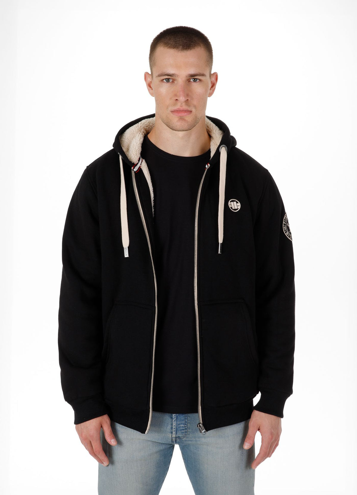 Ruffin II Sherpa Men&#39;s Zip-up hoodie
