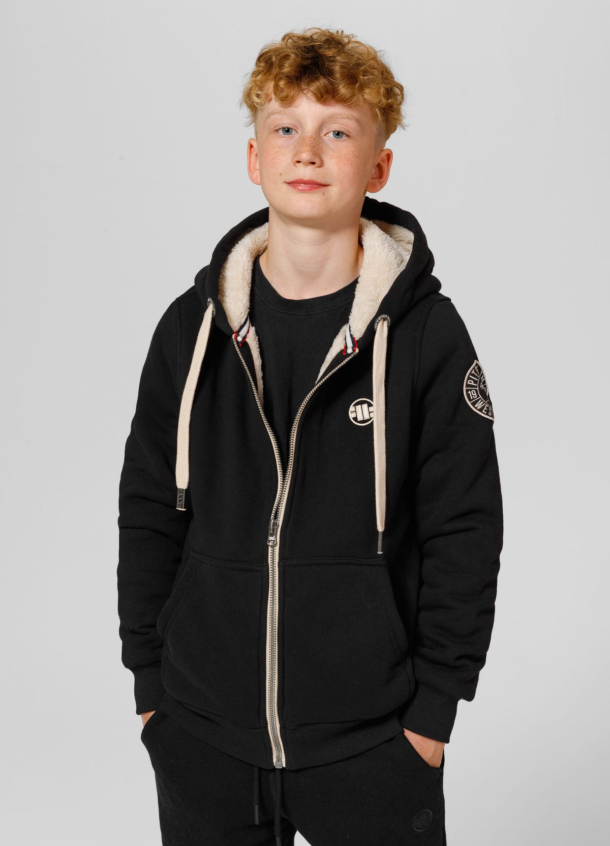 Ruffin II Sherpa Men&#39;s Zip-up hoodie