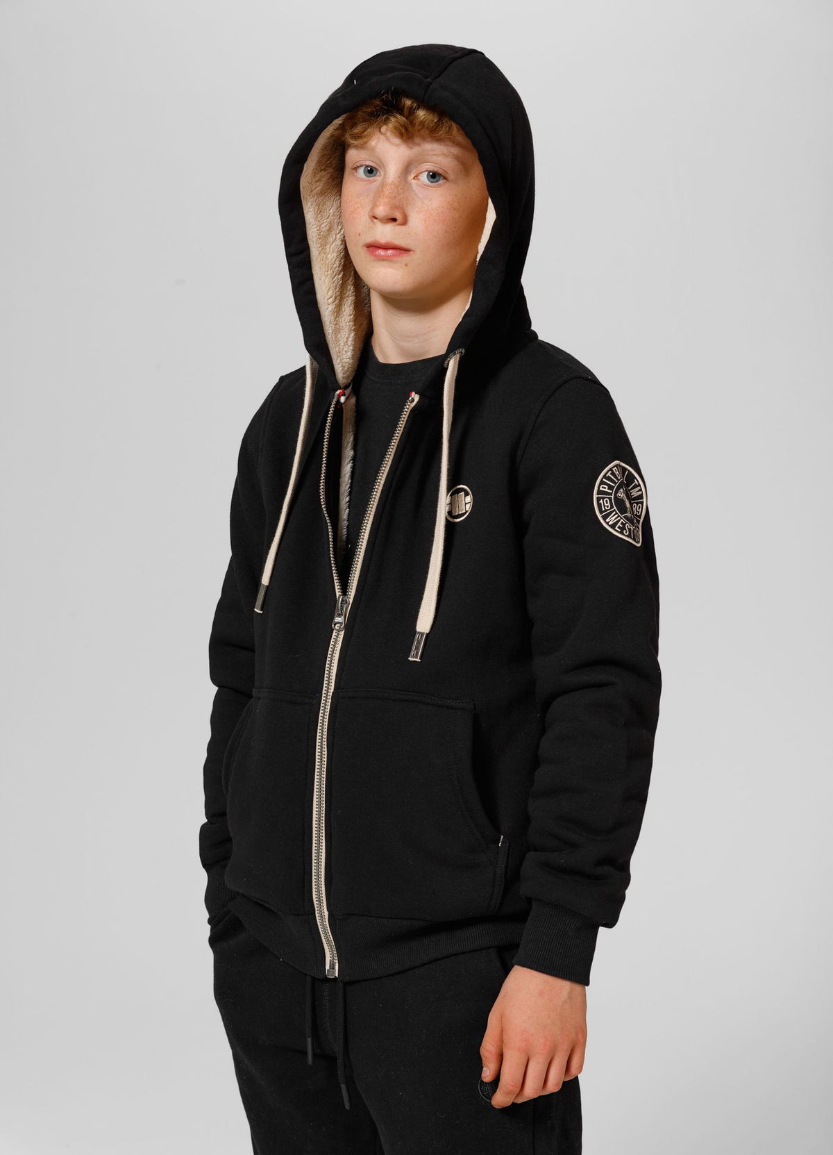 Ruffin II Sherpa Men&#39;s Zip-up hoodie