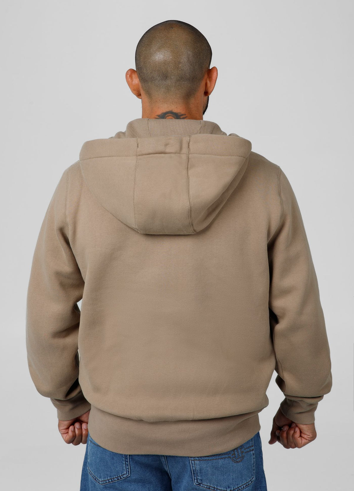 Small Logo Zip-Up Hoodie