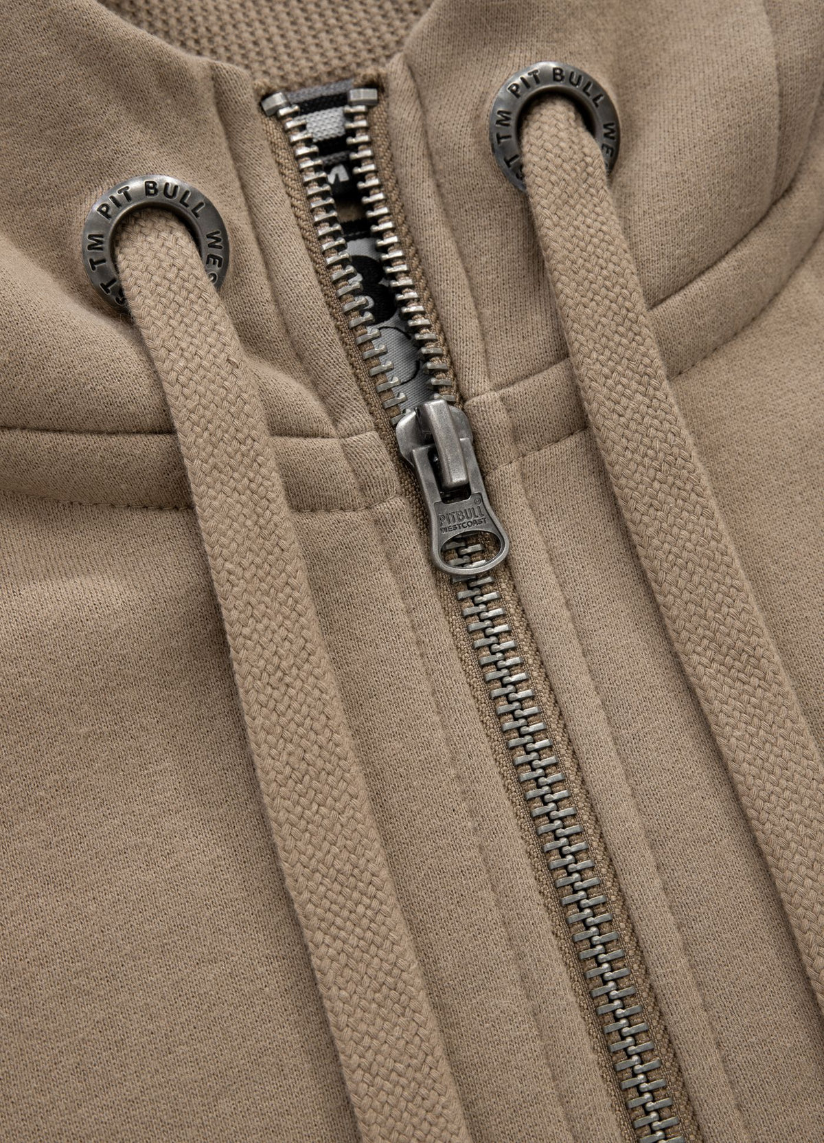Small Logo Zip-Up Hoodie