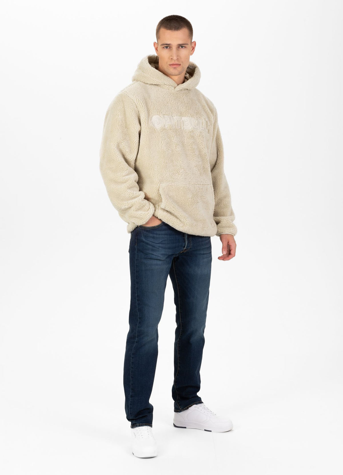 Aragon Men&#39;s Hoodie - Beige