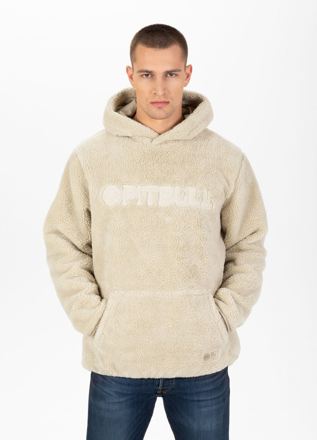 Aragon Men&#39;s Hoodie - Beige