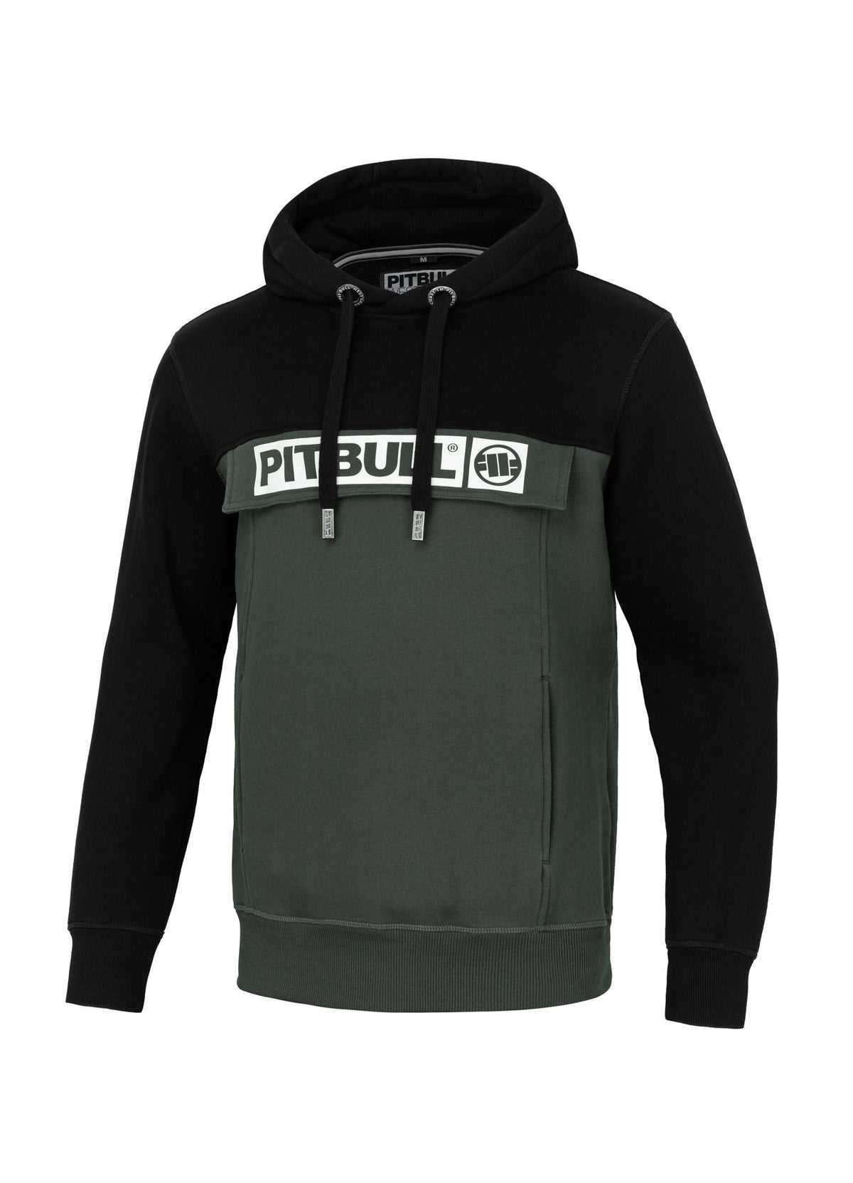 Hilltop Hoodie Terry - Black/Olive