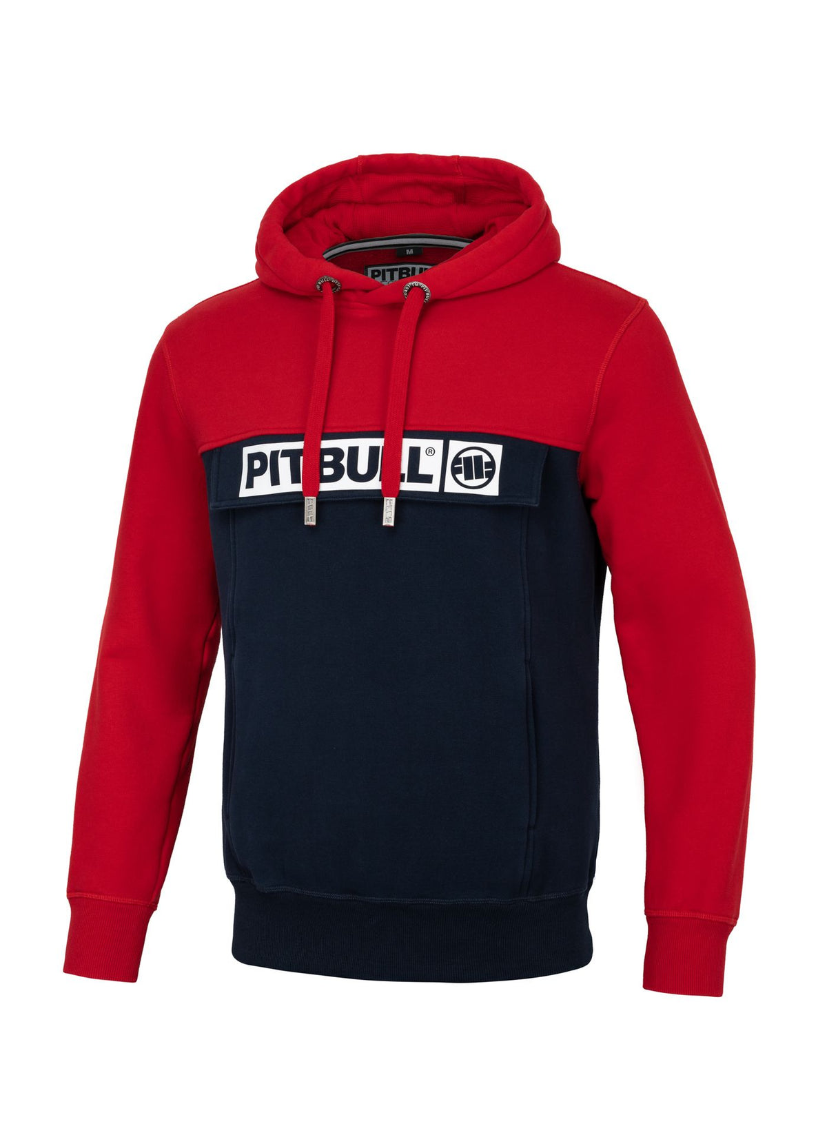Hilltop Hoodie Terry - Red/Navy