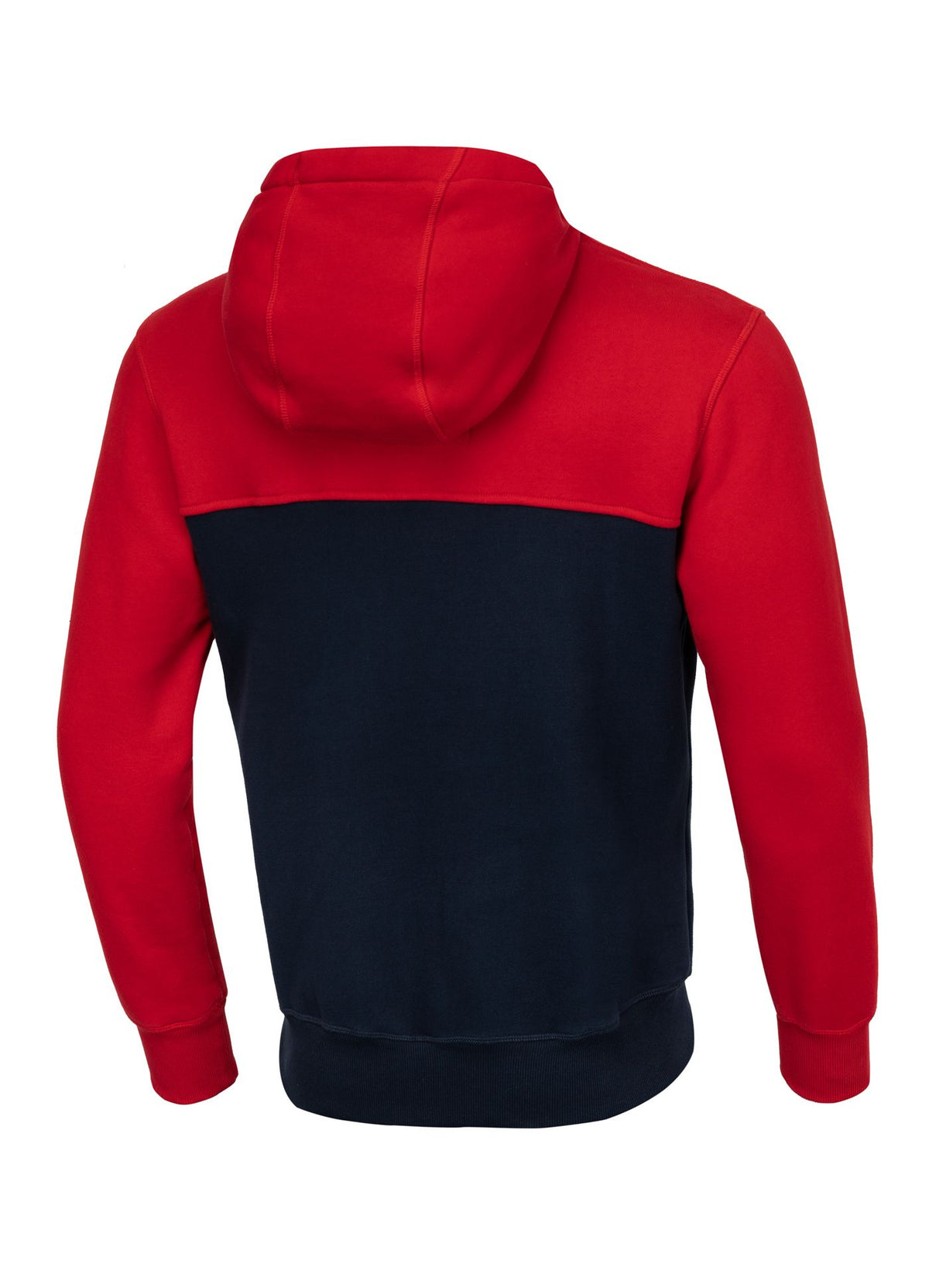 Hilltop Hoodie Terry - Red/Navy