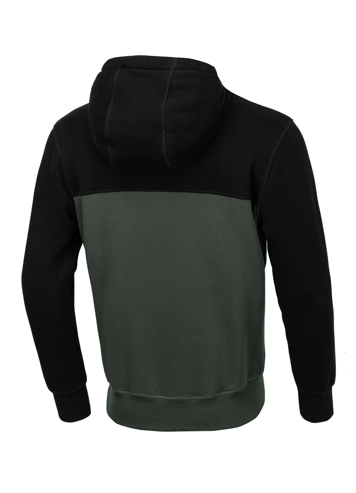 Hilltop Hoodie Terry - Black/Olive